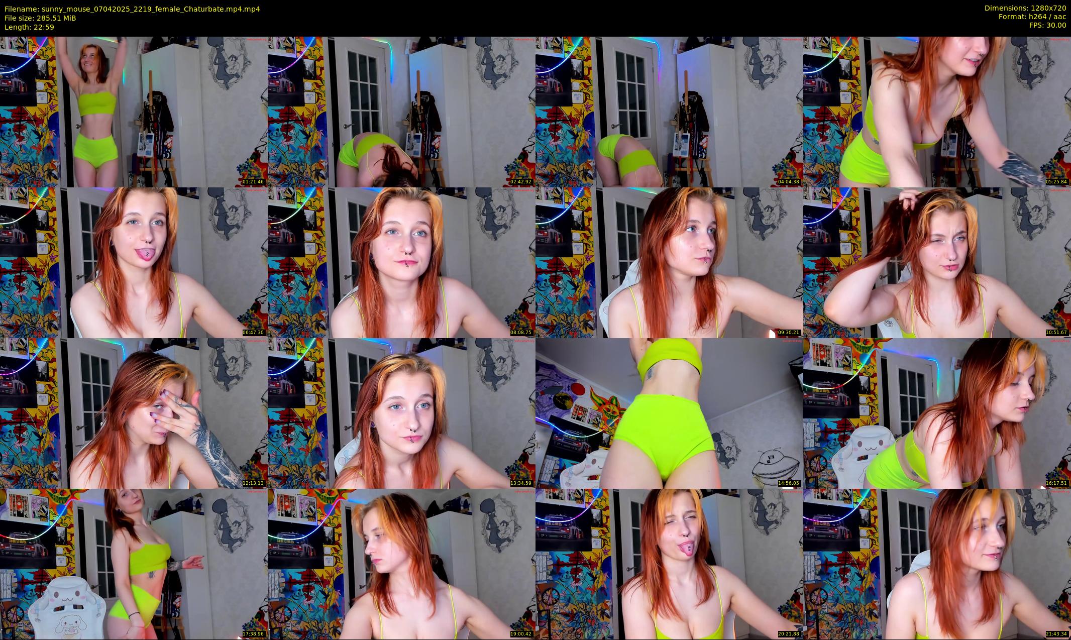 sunny_mouse — 23 minute Chaturbate female cam show recording, 720p, Apr 7, 2025