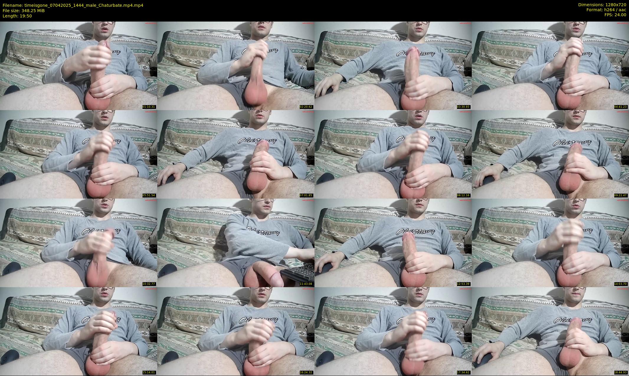 timeisgone — 20 minute Chaturbate couple cam show recording, 720p, Apr 7, 2025