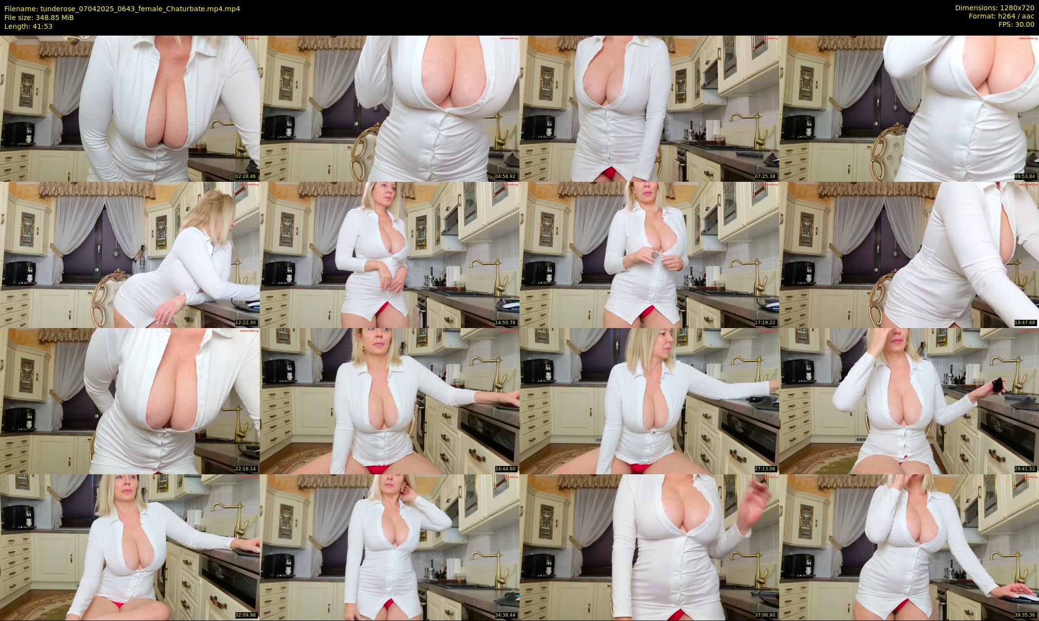 tunderose — 42 minute Chaturbate female cam show recording, 720p, Apr 7, 2025