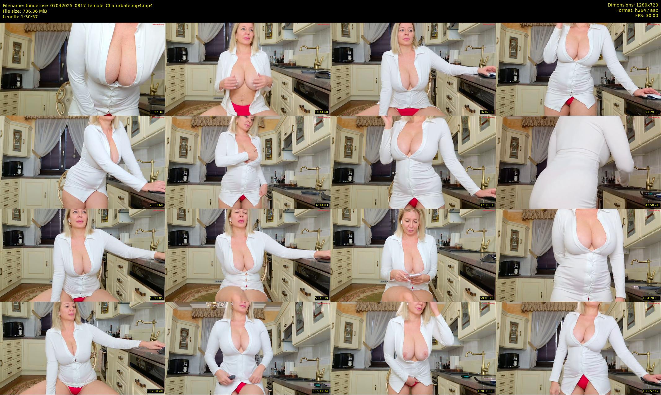 tunderose — 91 minute Chaturbate female cam show recording, 720p, Apr 7, 2025