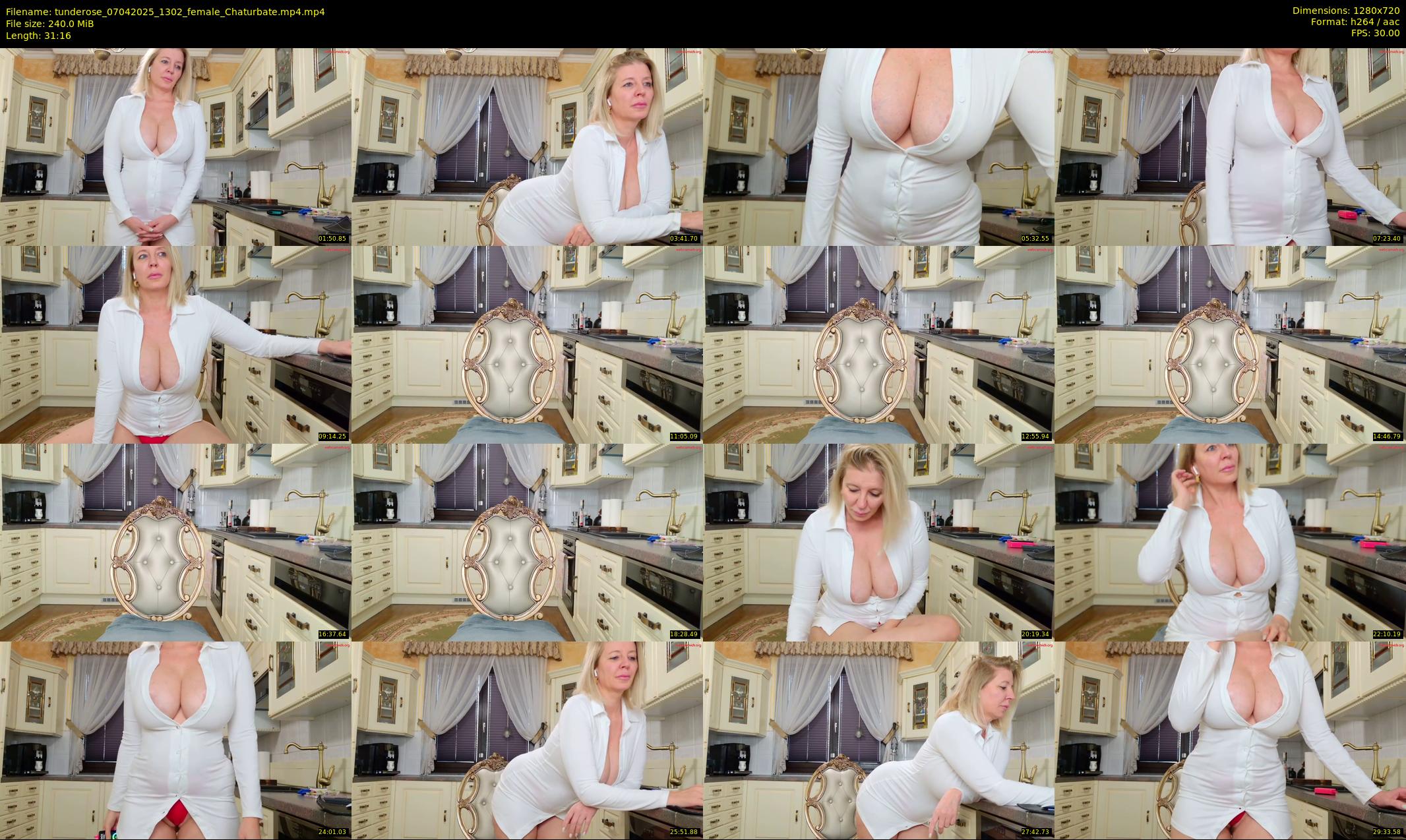 tunderose — 32 minute Chaturbate female cam show recording, 720p, Apr 7, 2025