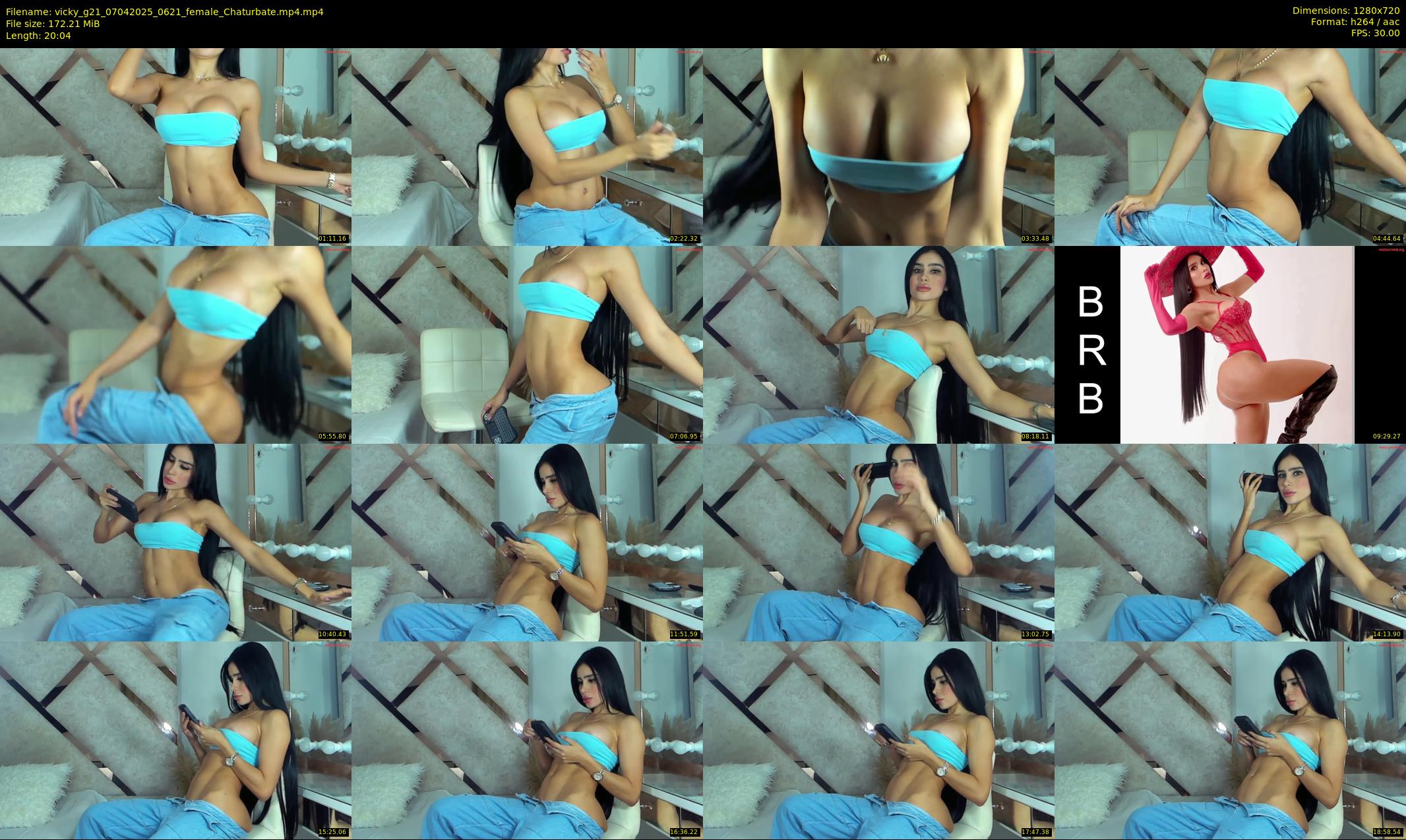 vicky_g21 — 21 minute Chaturbate female cam show recording, 720p, Apr 7, 2025