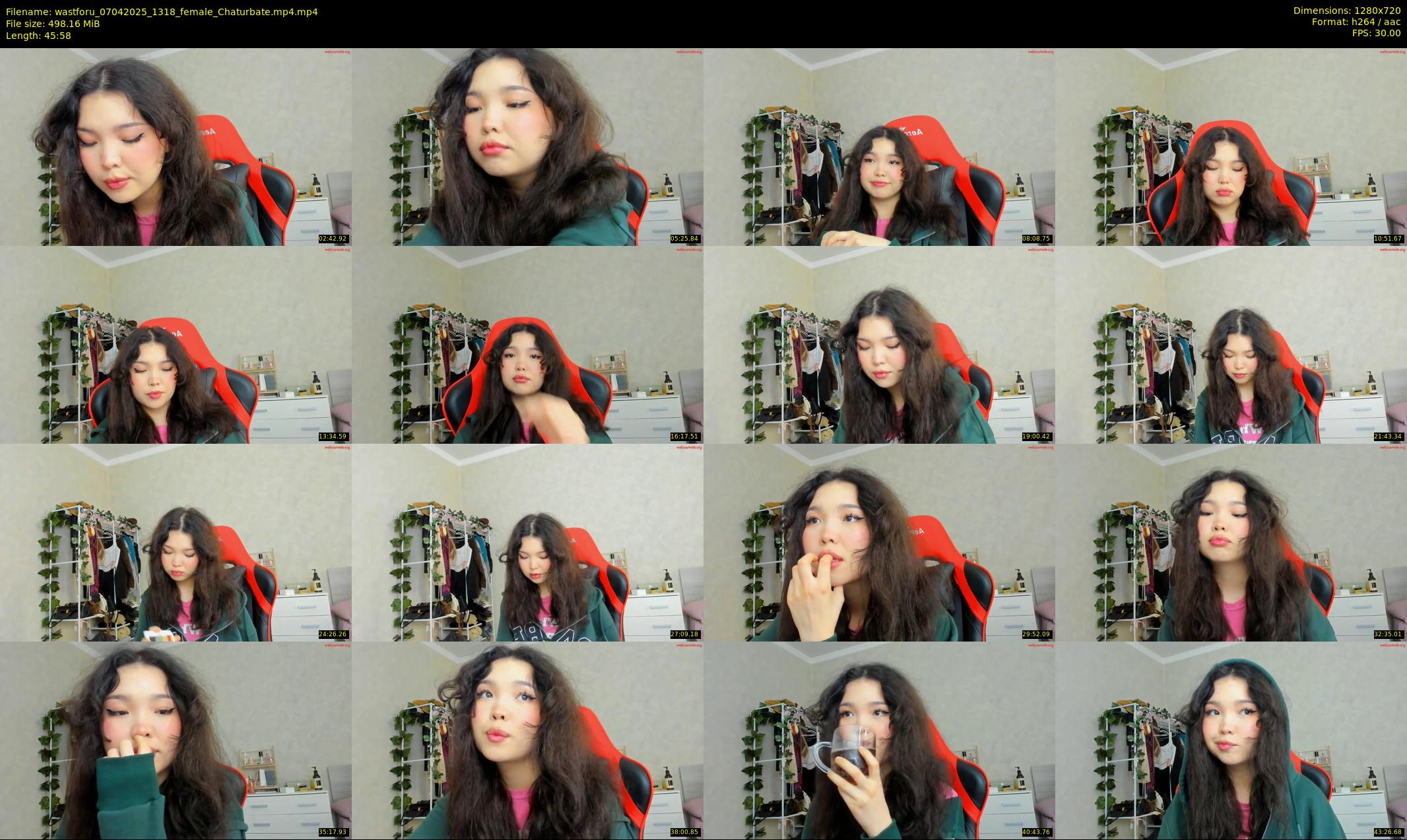 wastforu — 46 minute Chaturbate female cam show recording, 720p, Apr 7, 2025