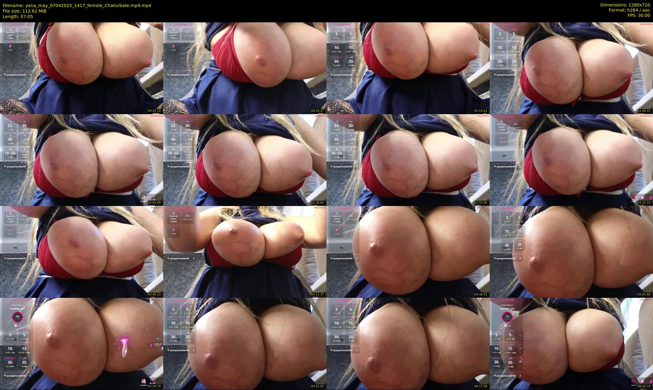 yana_may — 8 minute Chaturbate female cam show recording, 720p, Apr 7, 2025
