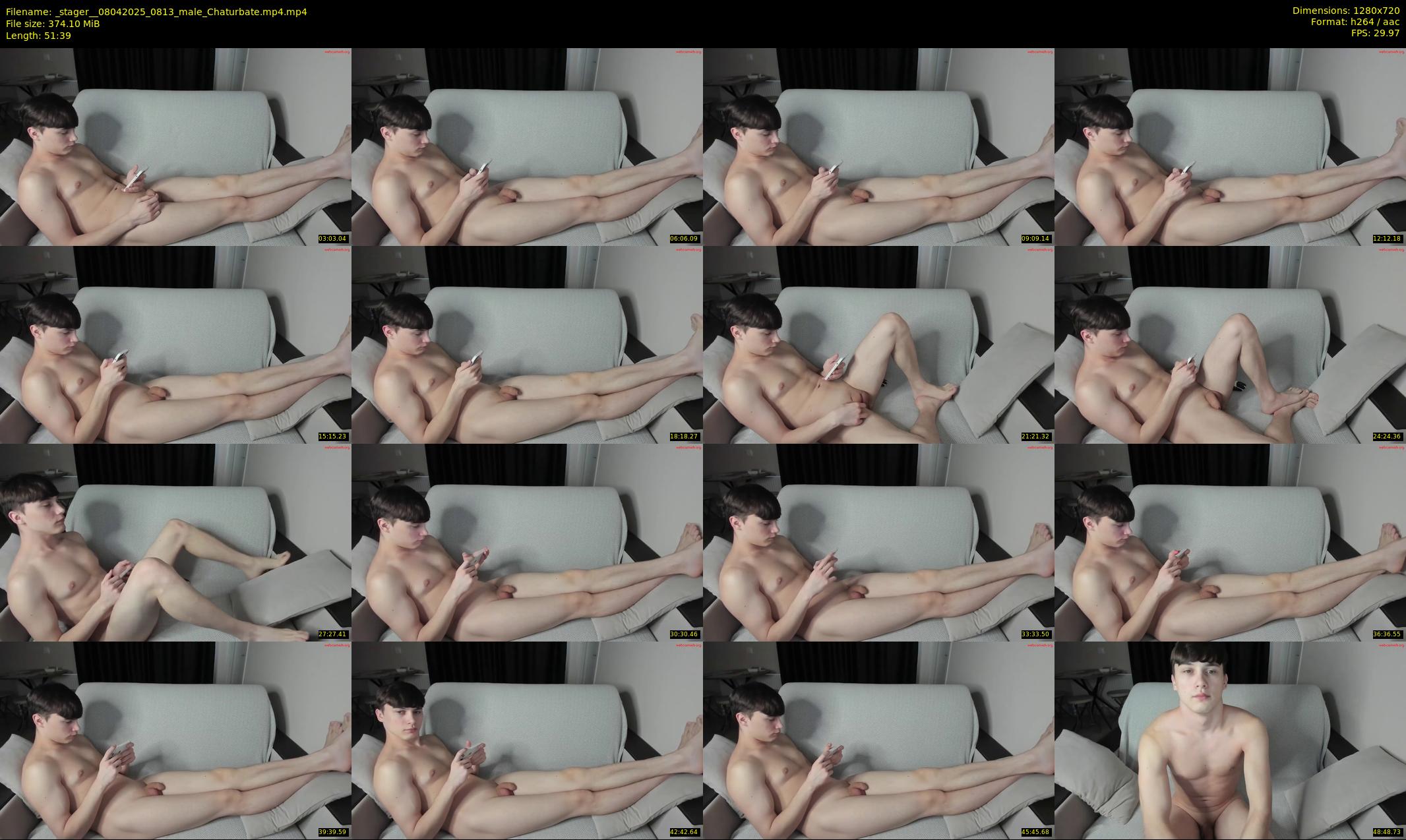 _stager_ — 52 minute Chaturbate male cam show recording, 720p, Apr 8, 2025