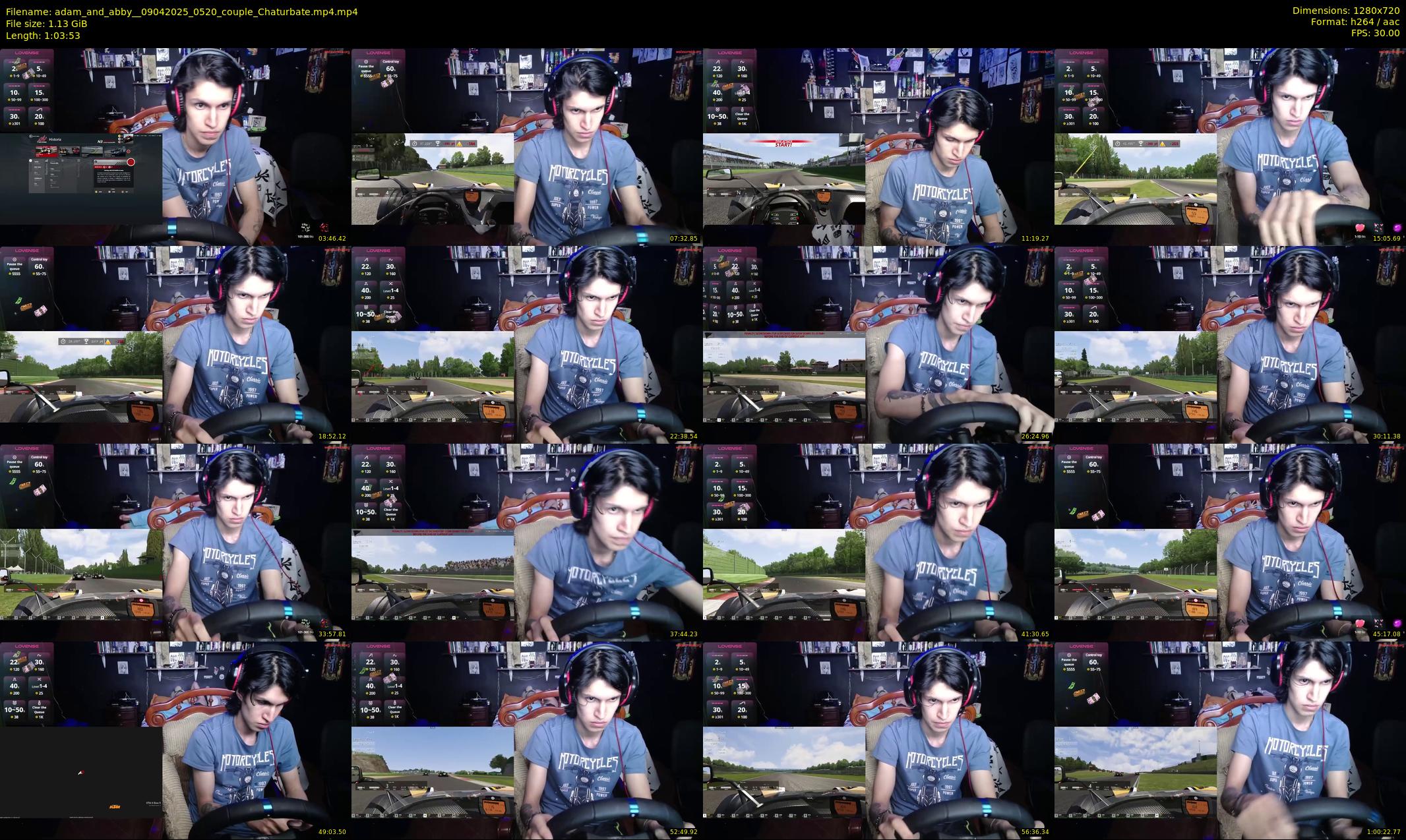 adam_and_abby_ — 64 minute Chaturbate couple cam show recording, 720p, Apr 9, 2025
