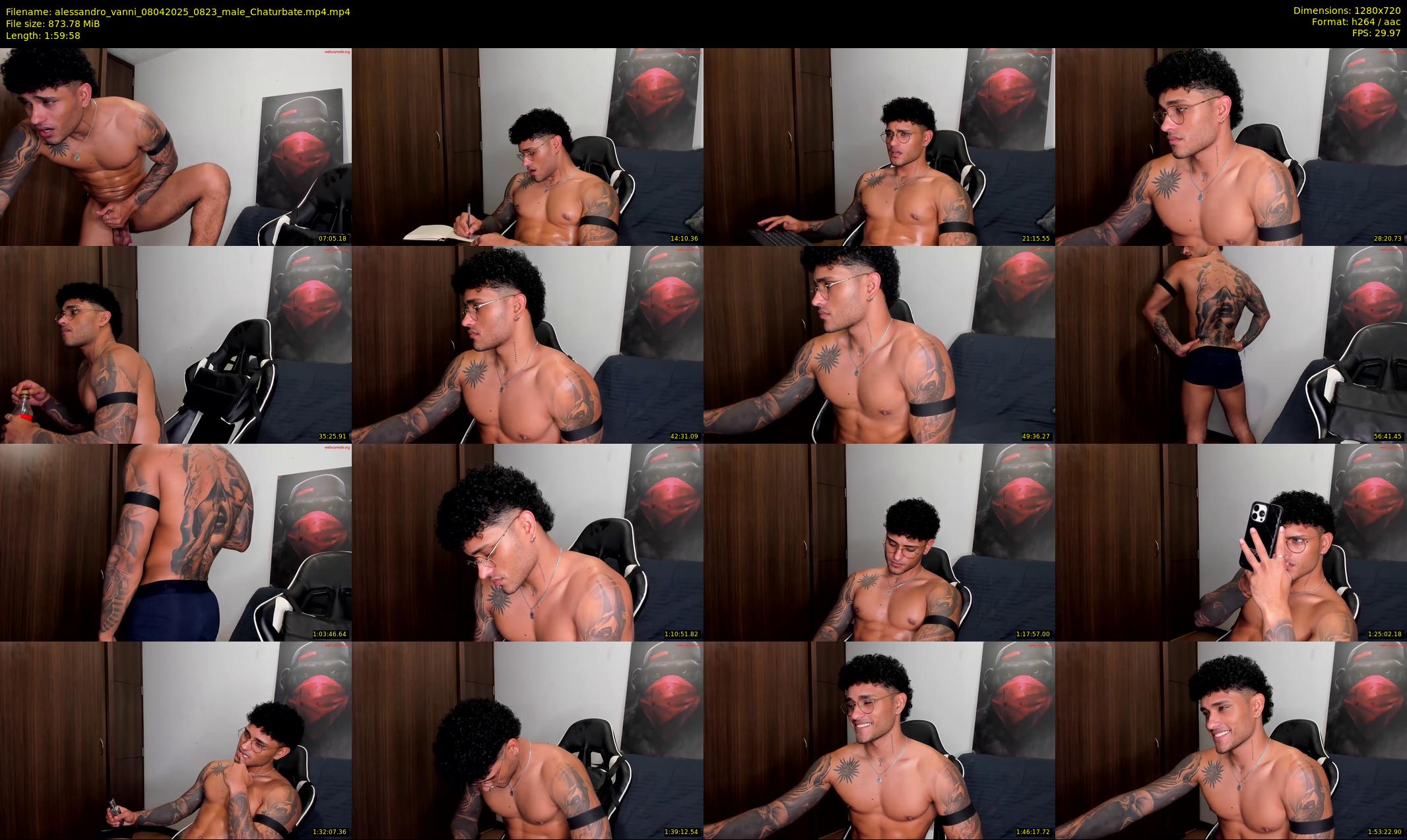 alessandro_vanni — 120 minute Chaturbate male cam show recording, 720p, Apr 8, 2025