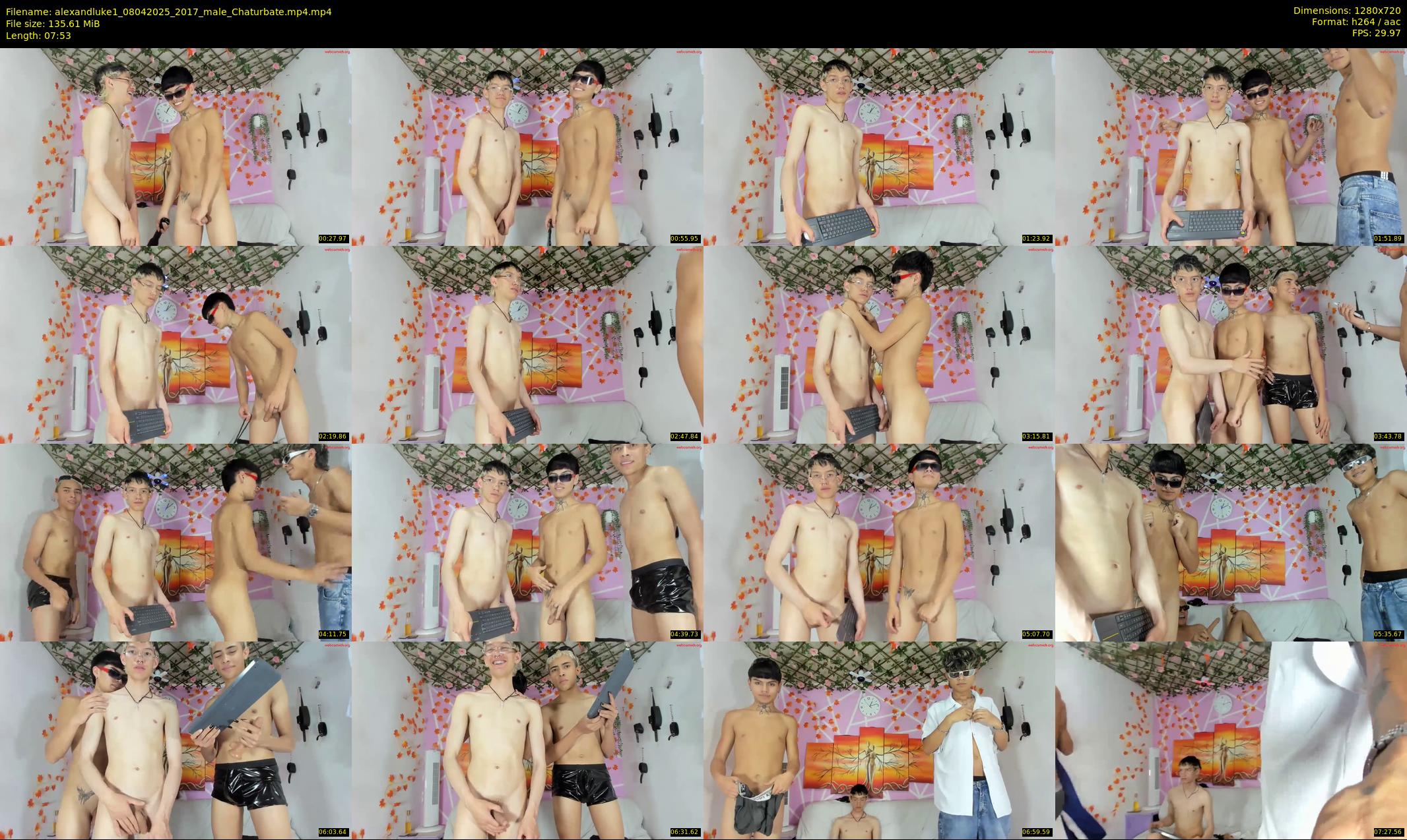 alexandluke1 — 8 minute Chaturbate male cam show recording, 720p, Apr 8, 2025