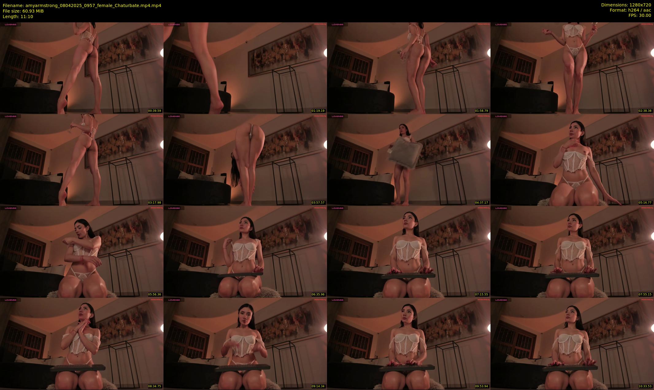 amyarmstrong — 12 minute Chaturbate female cam show recording, 720p, Apr 8, 2025