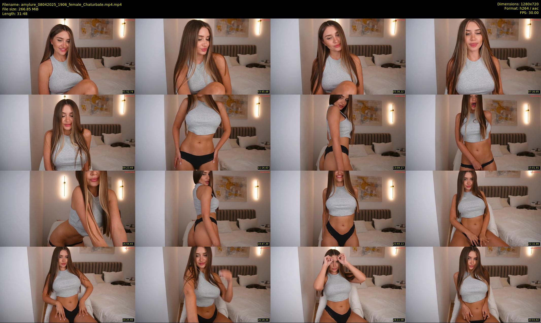 amylure — 32 minute Chaturbate female cam show recording, 720p, Apr 8, 2025