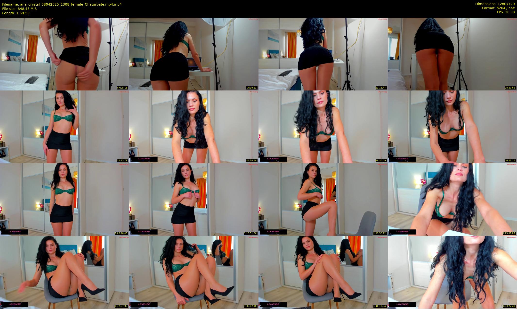 ana_crystal — 120 minute Chaturbate female cam show recording, 720p, Apr 8, 2025