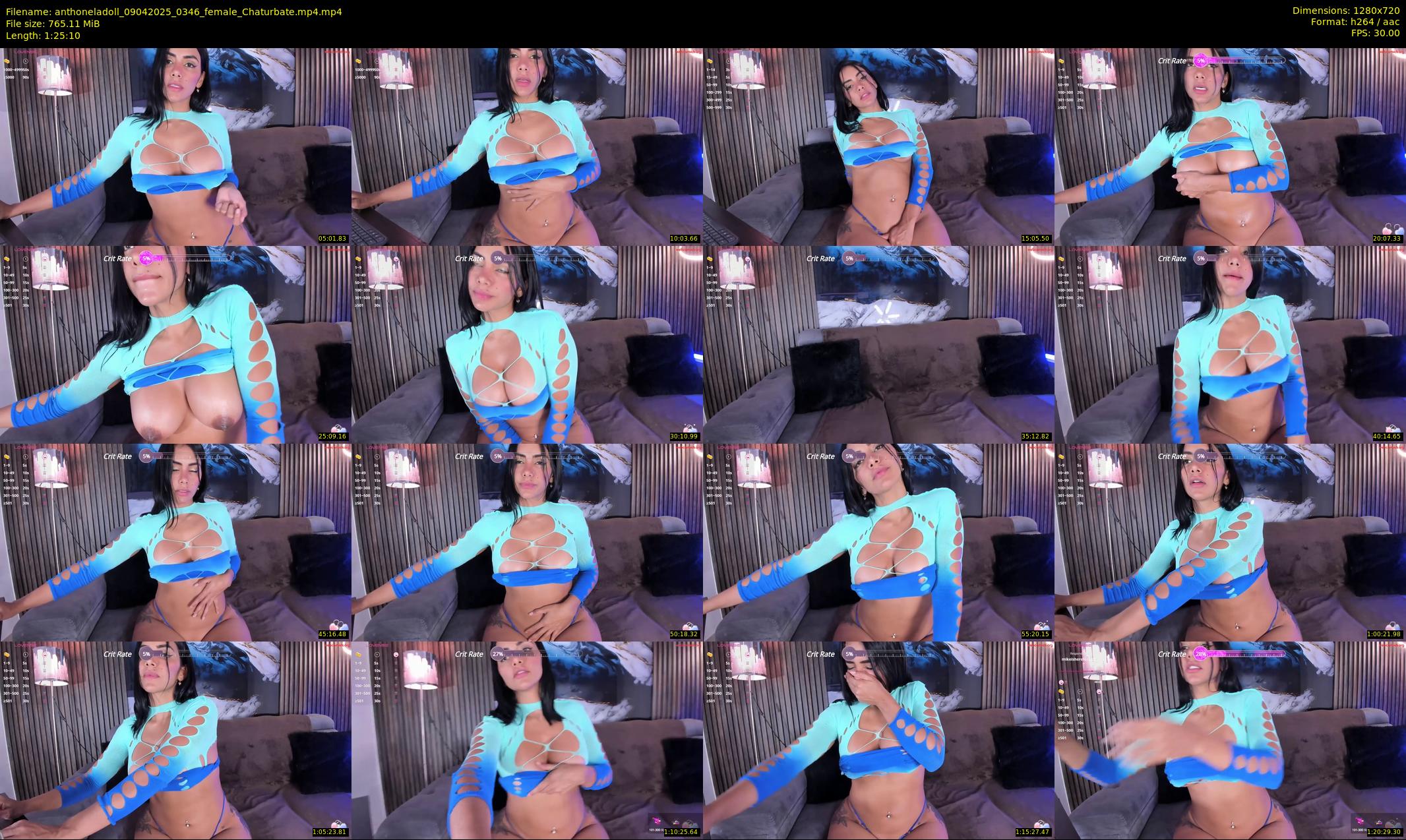 anthoneladoll — 86 minute Chaturbate female cam show recording, 720p, Apr 9, 2025