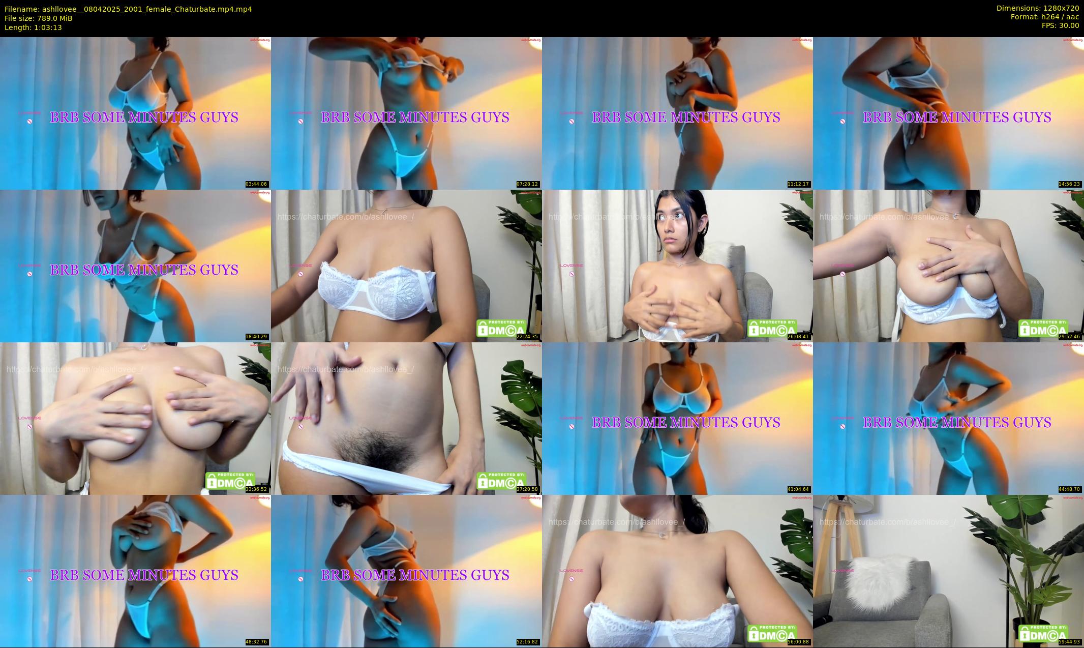 ashllovee_ — 64 minute Chaturbate female cam show recording, 720p, Apr 8, 2025