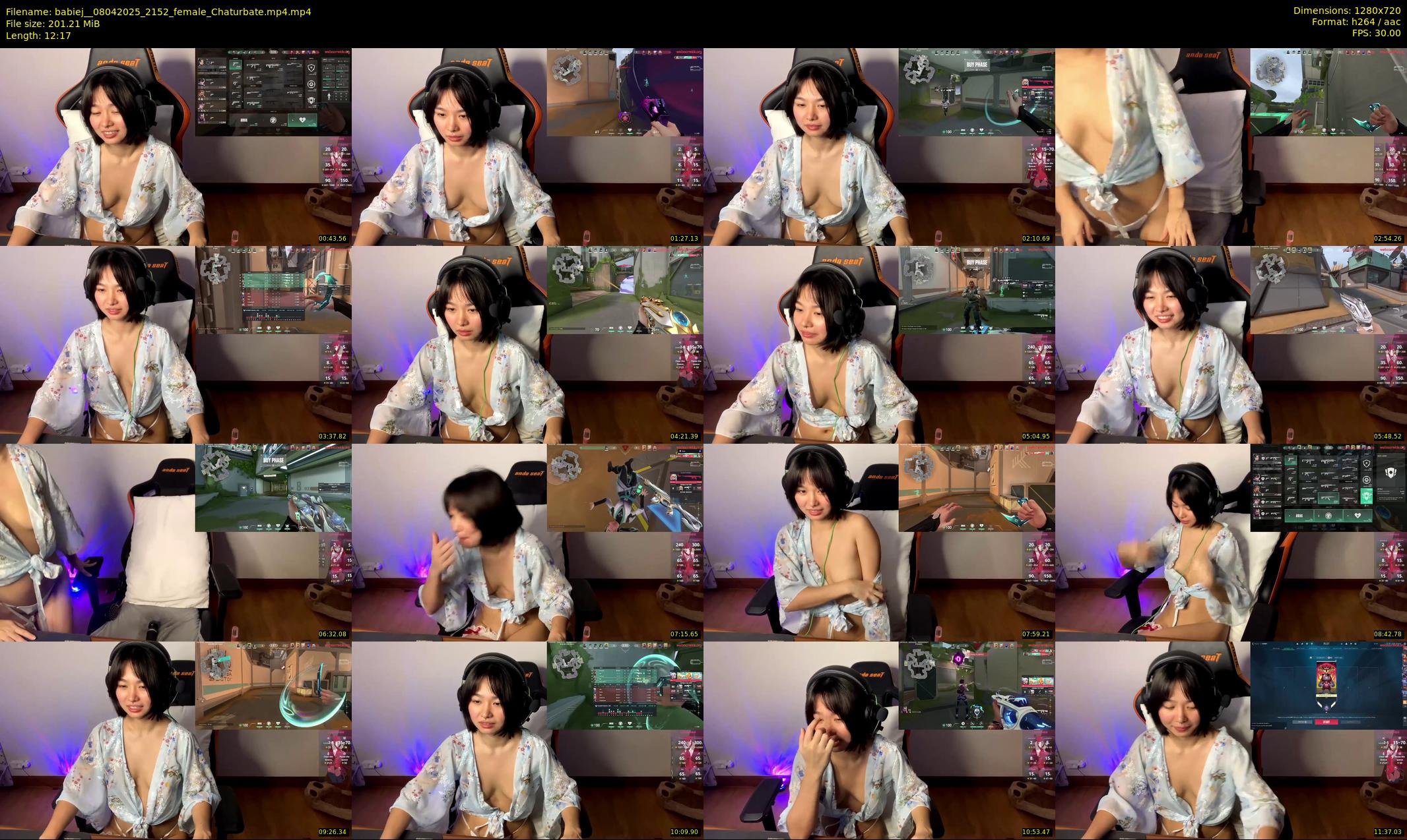 babiej_ — 13 minute Chaturbate female cam show recording, 720p, Apr 8, 2025