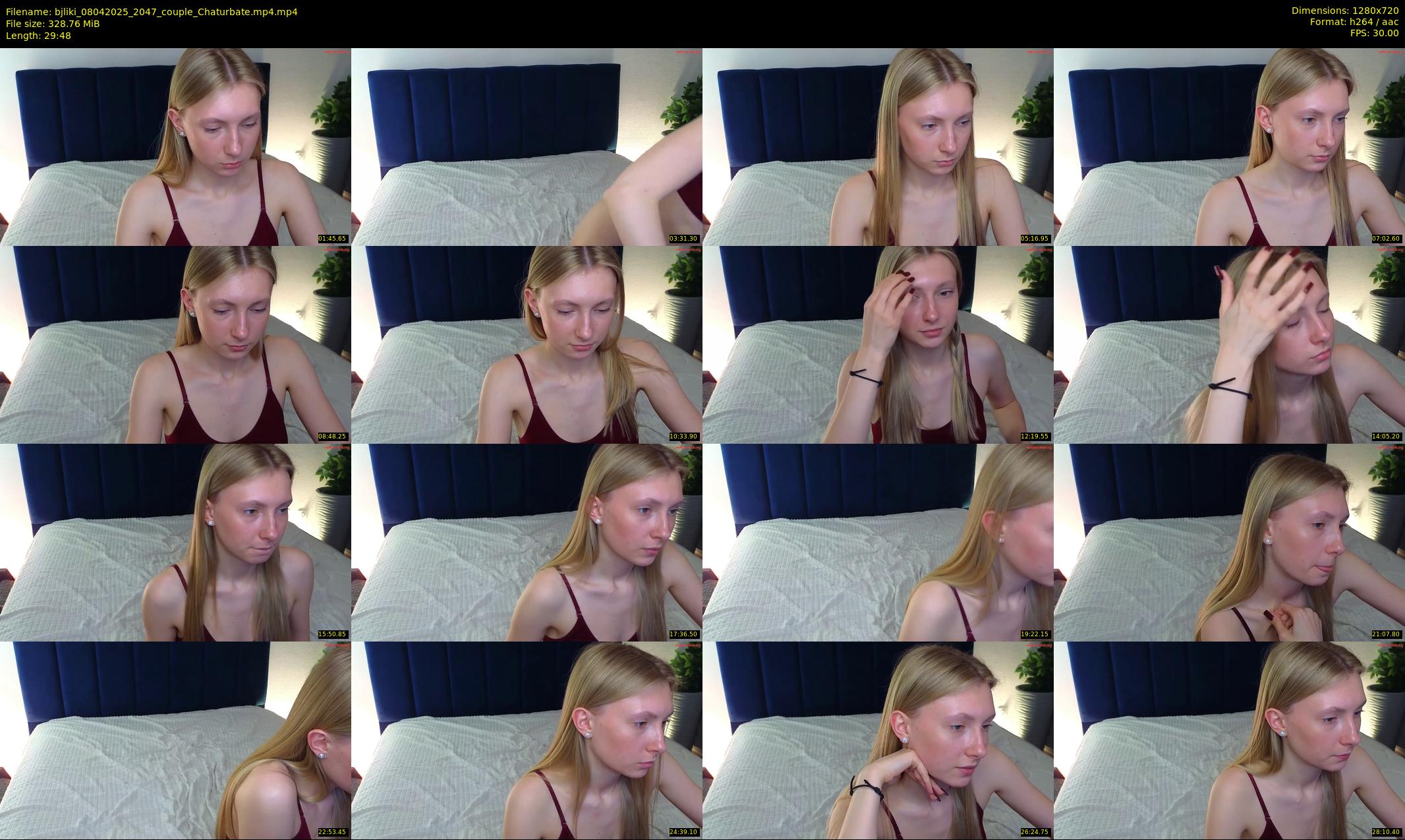 bjliki — 30 minute Chaturbate couple cam show recording, 720p, Apr 8, 2025