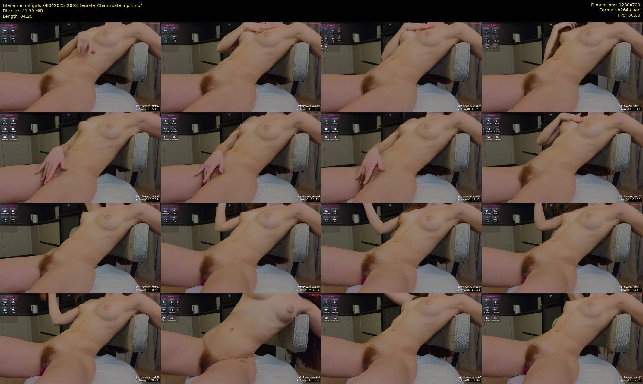 diffgirls — 5 minute Chaturbate female cam show recording, 720p, Apr 8, 2025