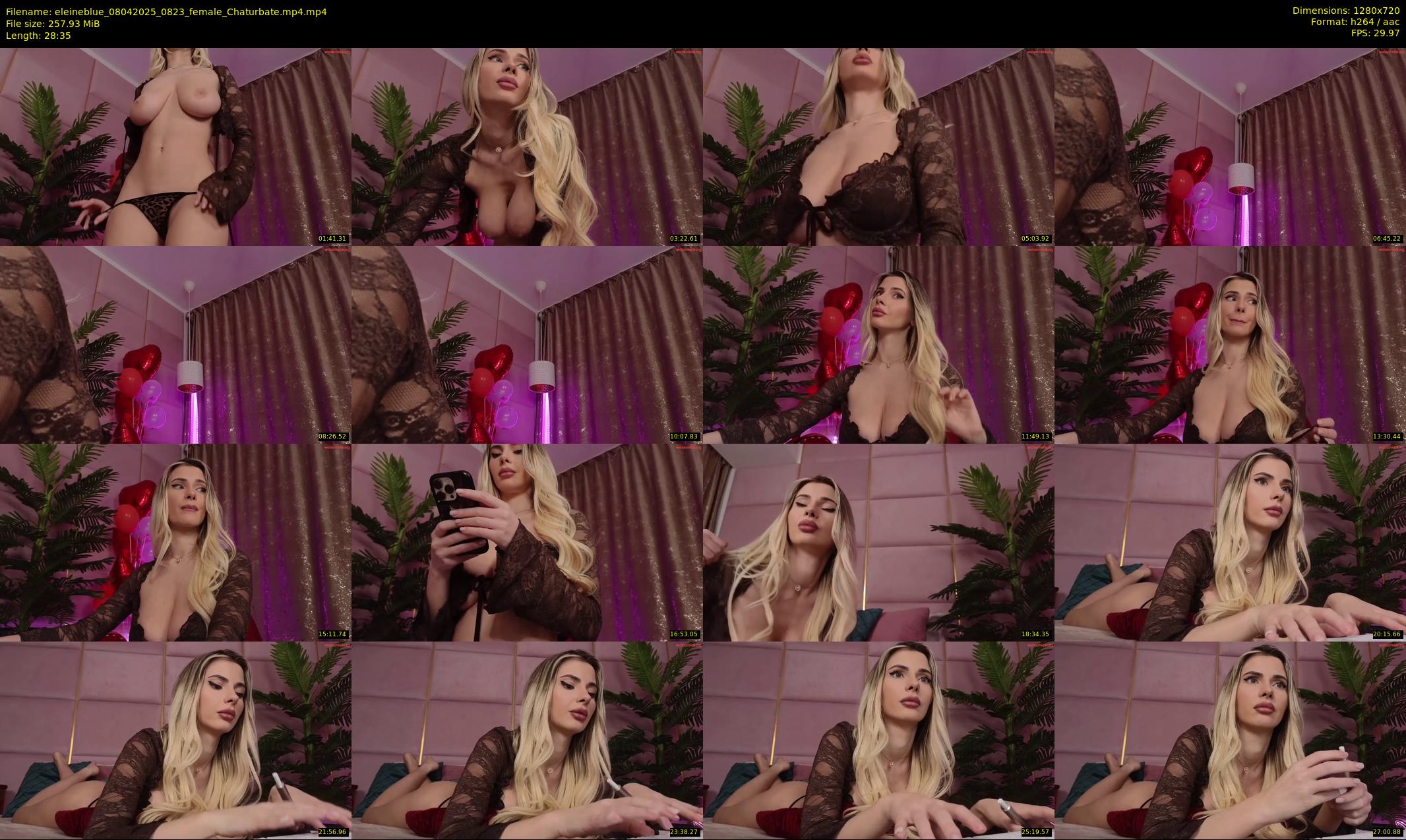 eleineblue — 29 minute Chaturbate female cam show recording, 720p, Apr 8, 2025
