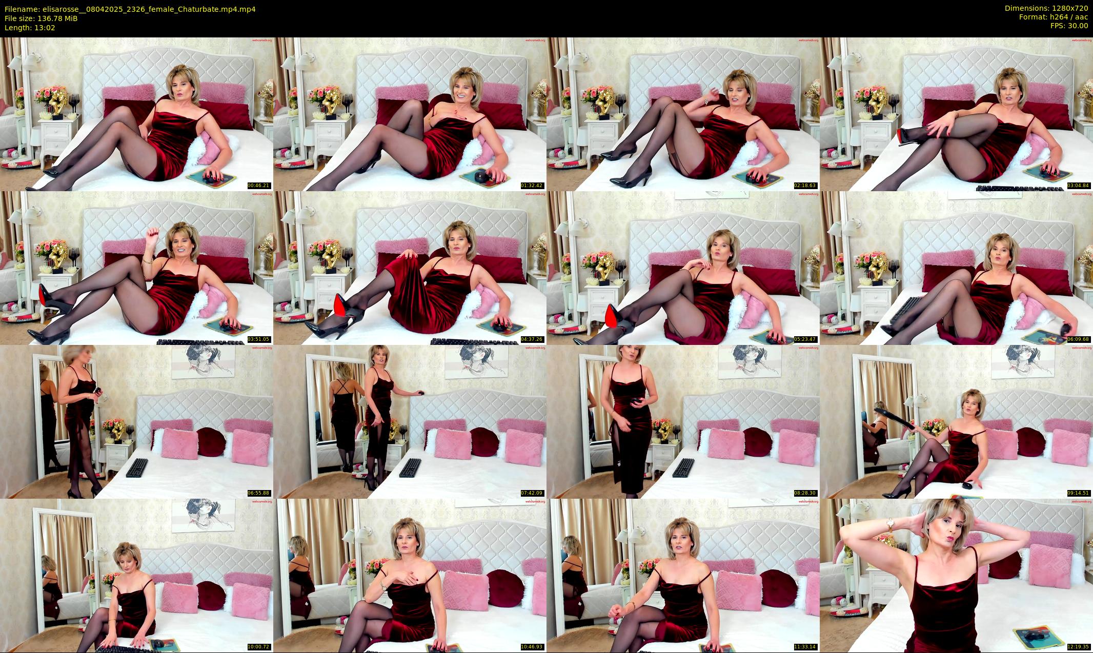 elisarosse_ — 14 minute Chaturbate female cam show recording, 720p, Apr 8, 2025