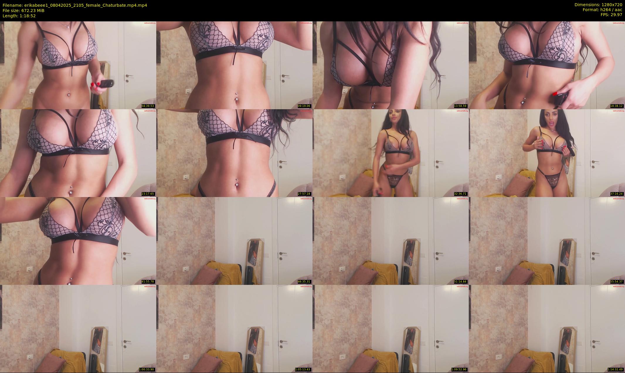 erikabeee1 — 79 minute Chaturbate female cam show recording, 720p, Apr 8, 2025