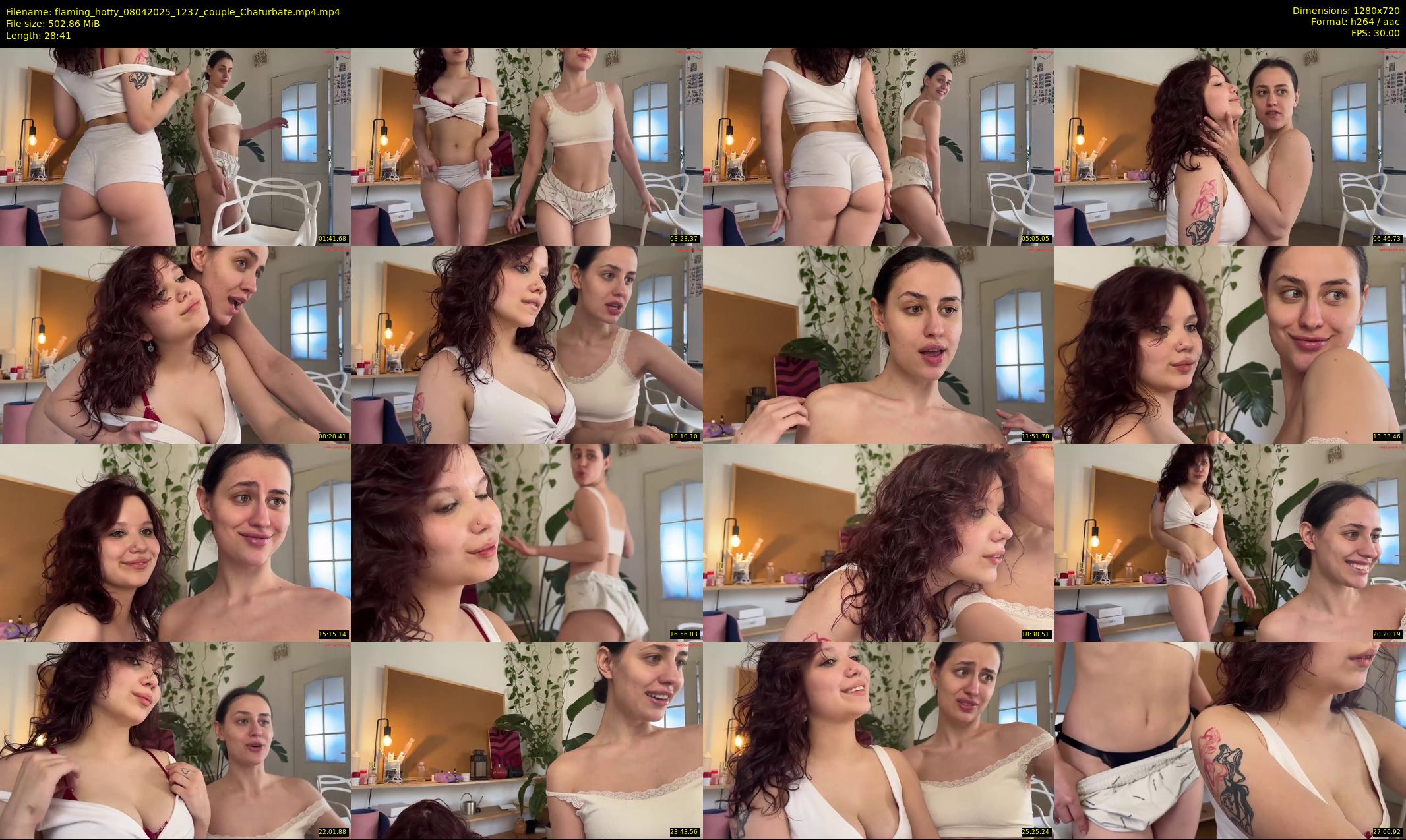 flaming_hotty — 29 minute Chaturbate female cam show recording, 720p, Apr 8, 2025