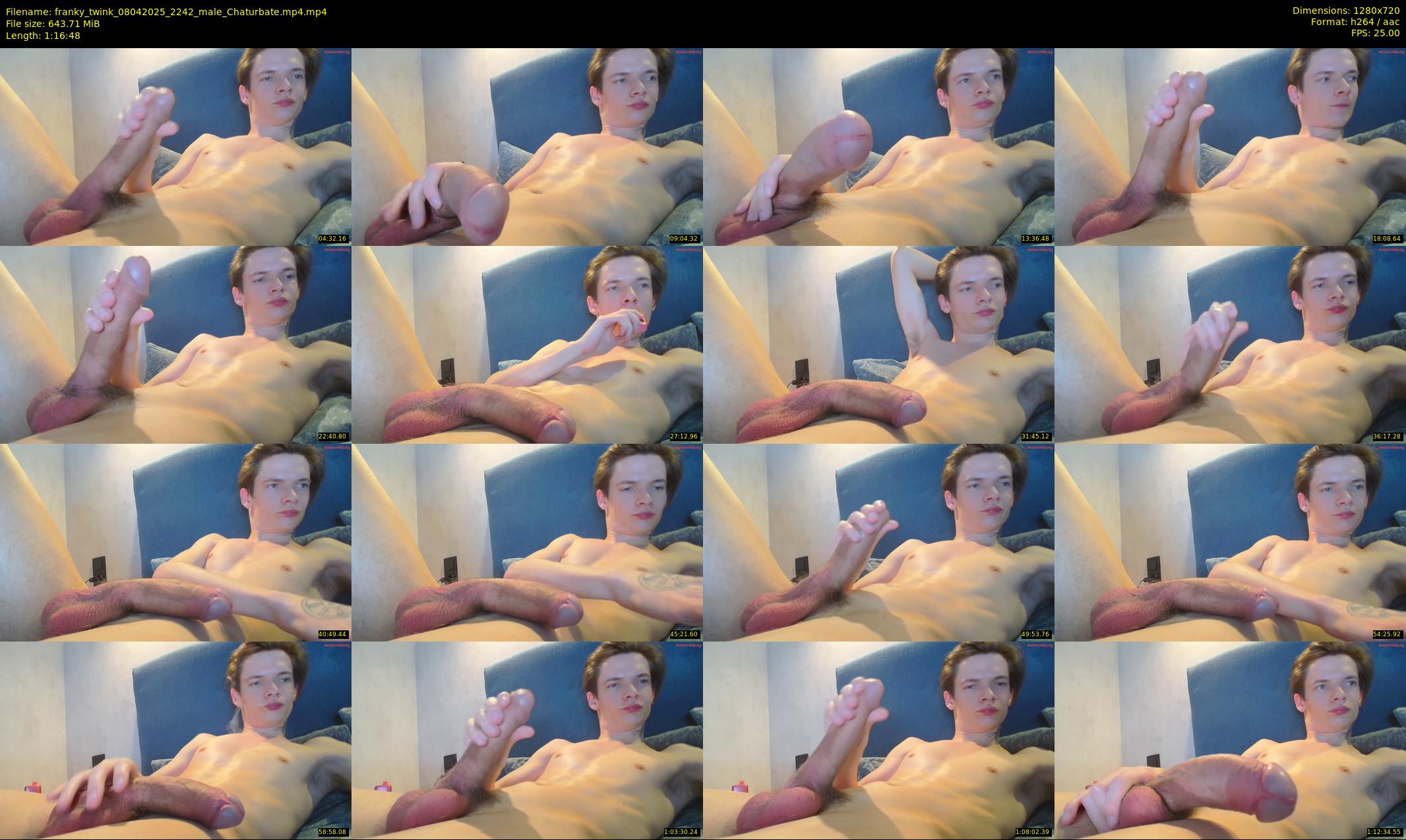 franky_twink — 77 minute Chaturbate male cam show recording, 720p, Apr 8, 2025