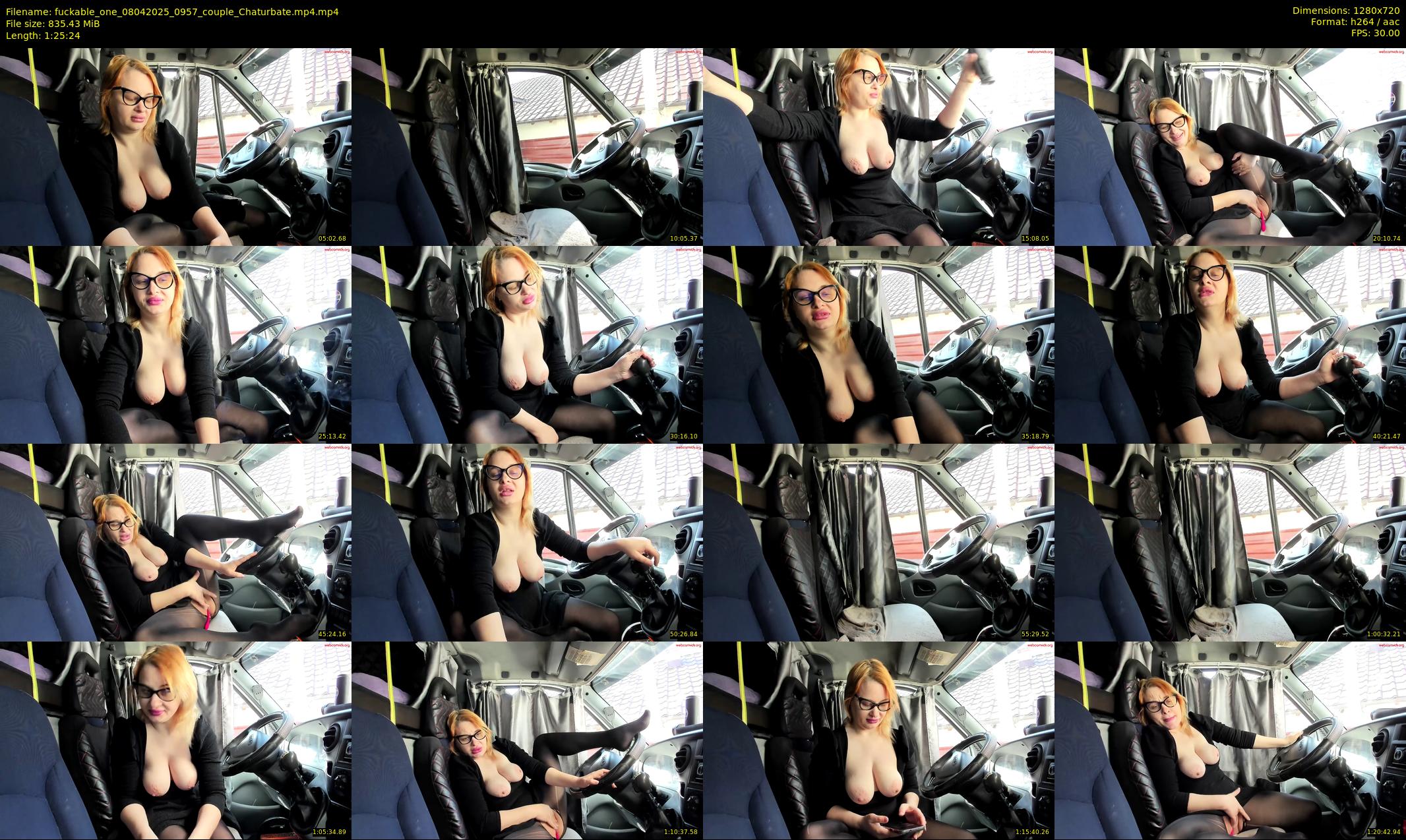 fuckable_one — 86 minute Chaturbate couple cam show recording, 720p, Apr 8, 2025