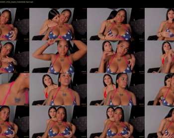 game_with_lesbians_ — 4 minute Chaturbate couple cam show recording, 720p, Apr 8, 2025