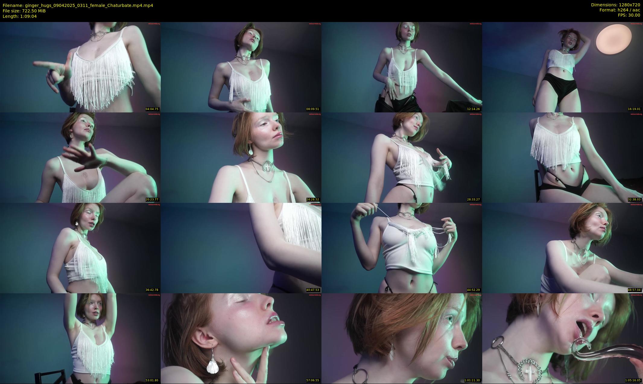 ginger_hugs — 70 minute Chaturbate female cam show recording, 720p, Apr 9, 2025