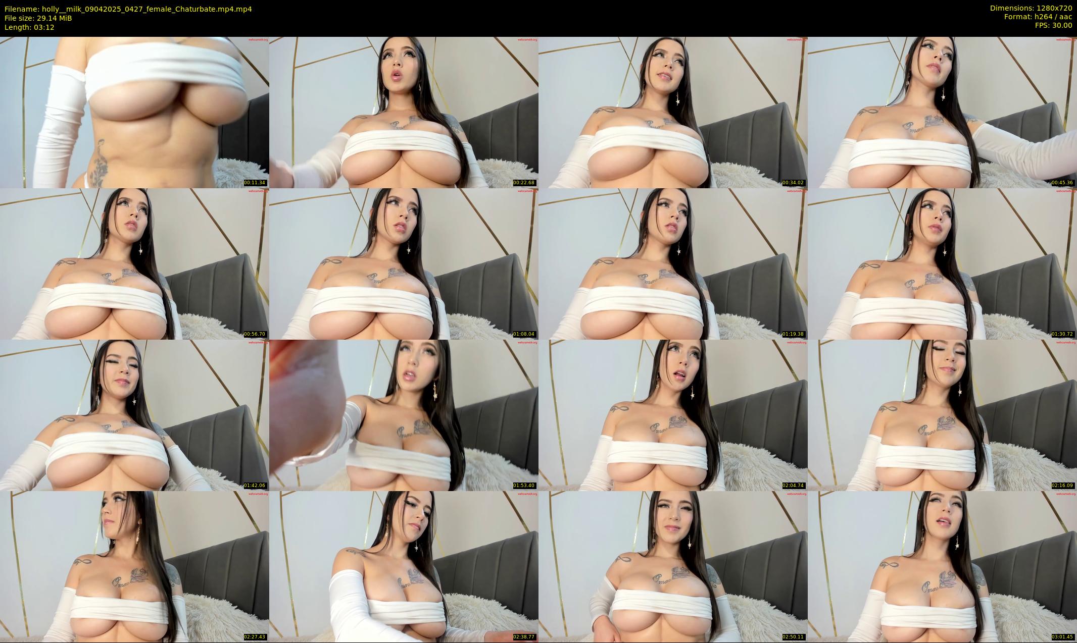 holly__milk — 4 minute Chaturbate female cam show recording, 720p, Apr 9, 2025