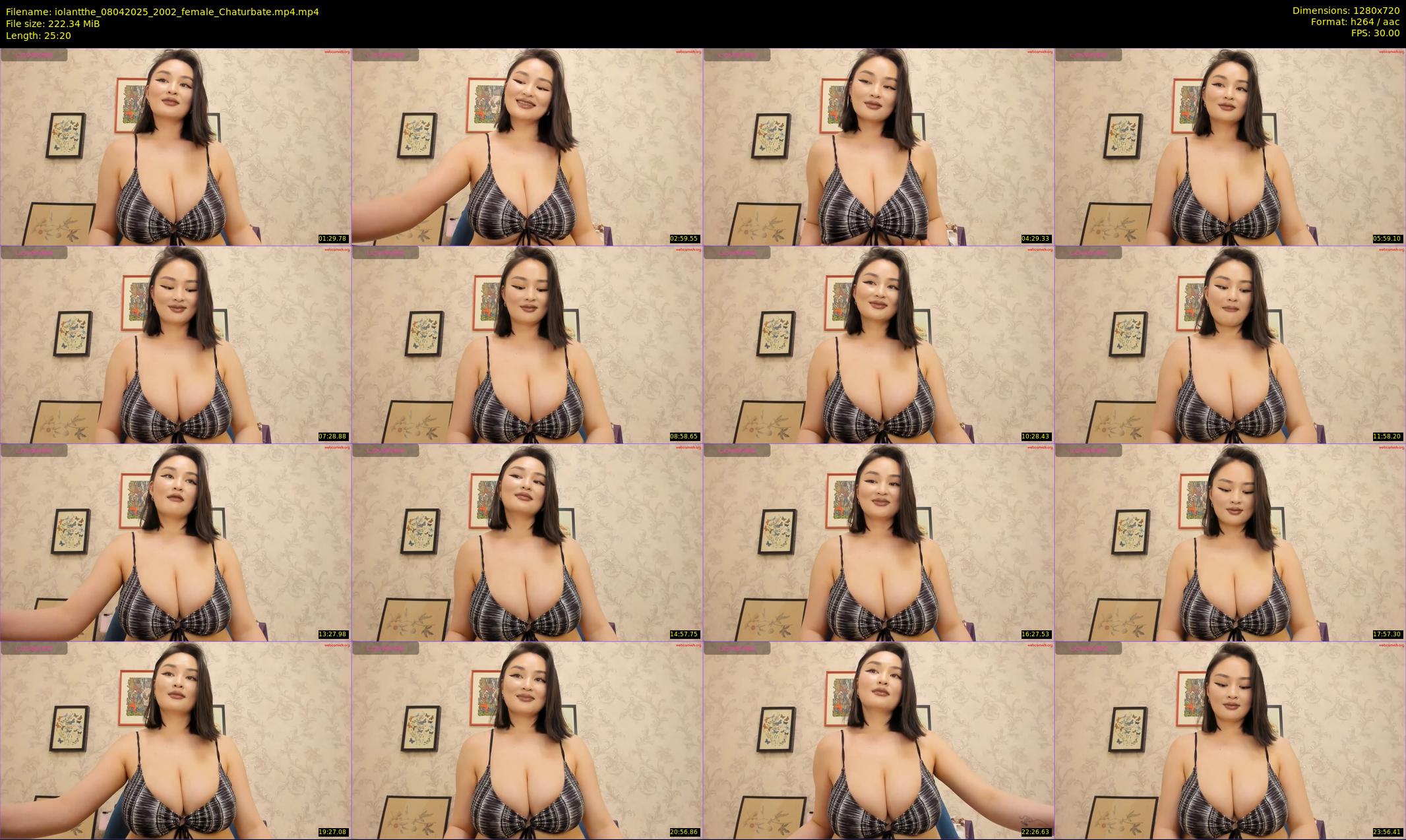 iolantthe — 26 minute Chaturbate female cam show recording, 720p, Apr 8, 2025