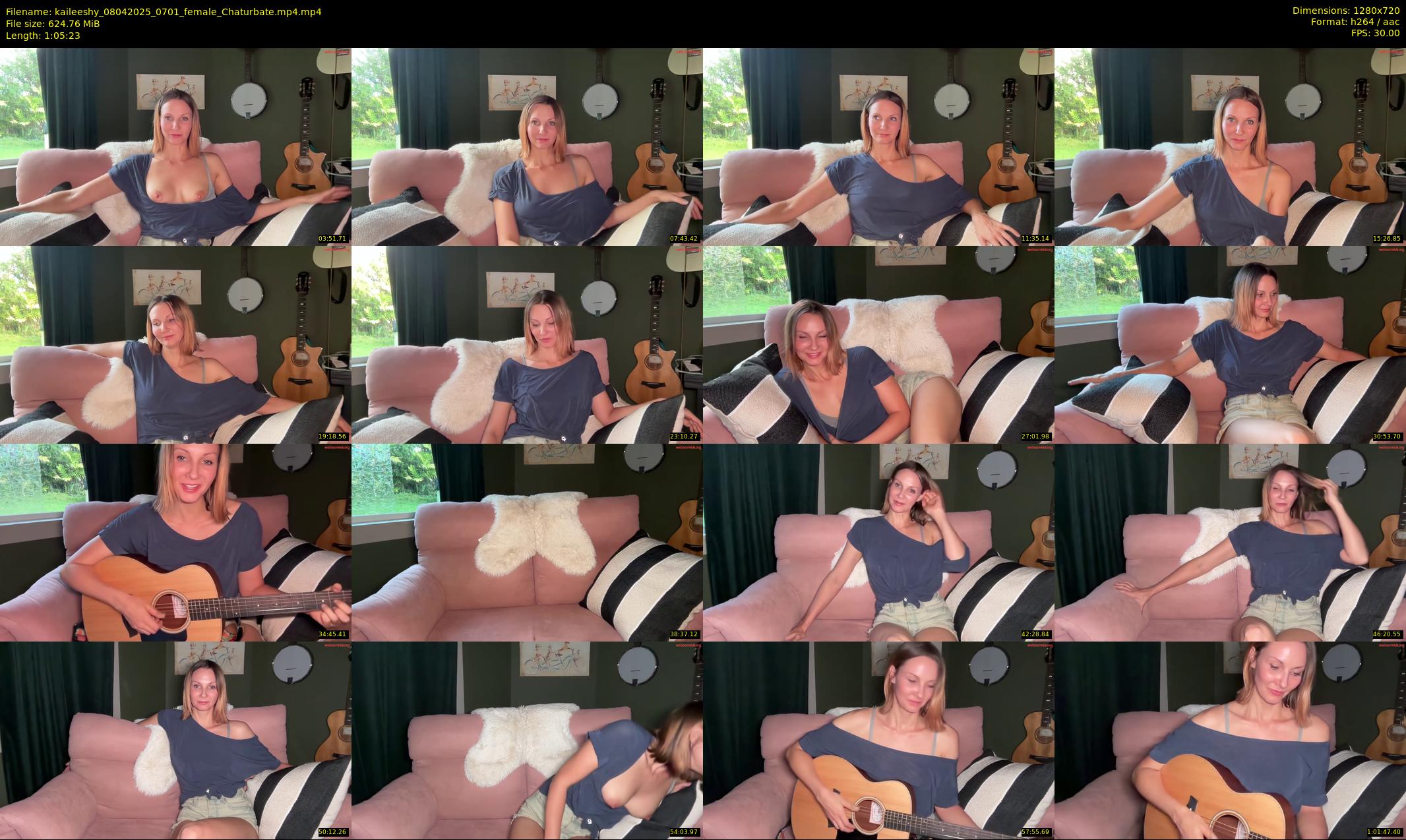 kaileeshy — 66 minute Chaturbate female cam show recording, 720p, Apr 8, 2025