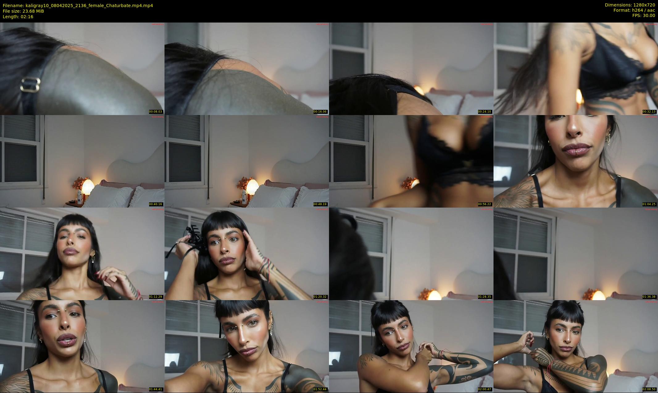 kaligray10 — 3 minute Chaturbate female cam show recording, 720p, Apr 8, 2025
