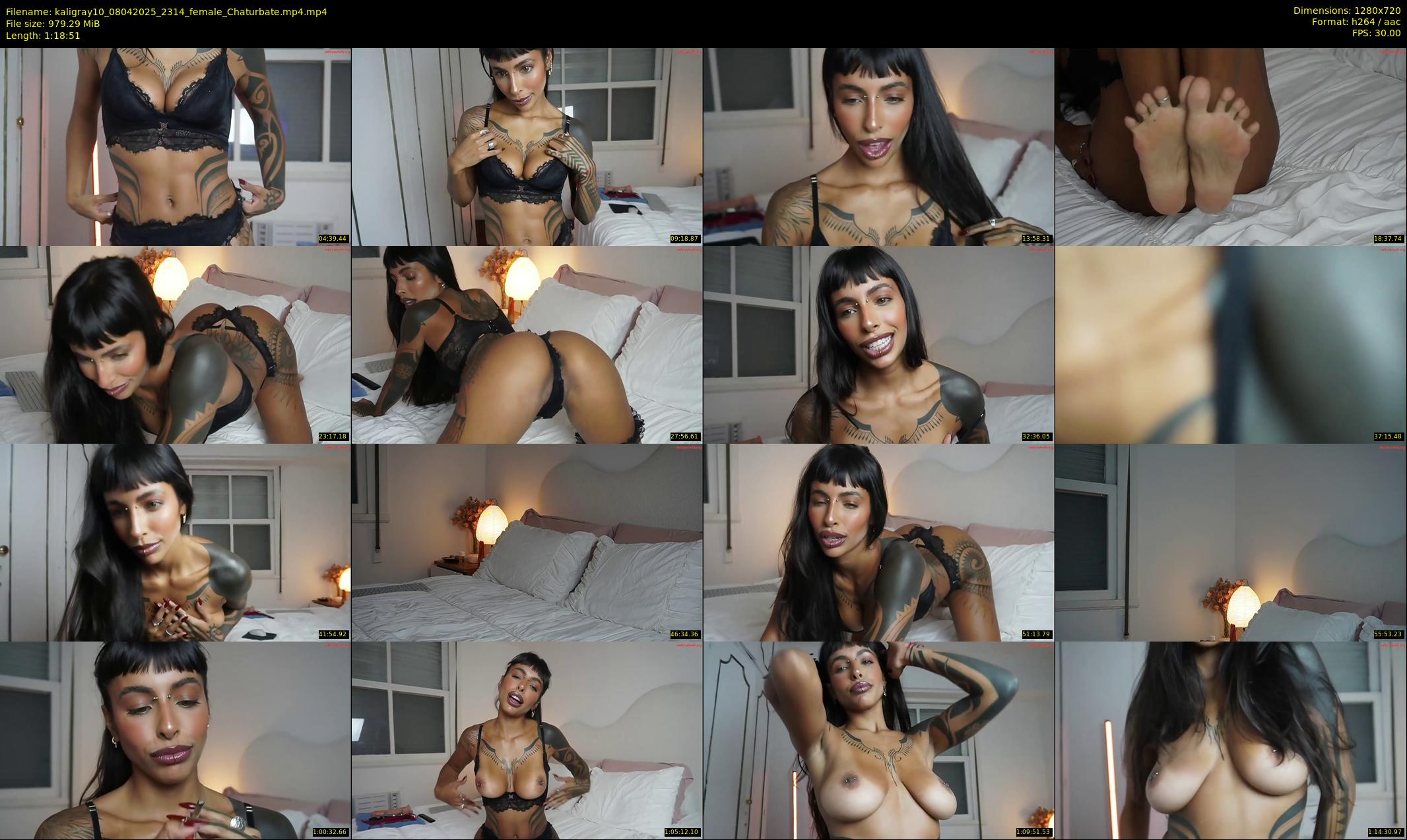 kaligray10 — 79 minute Chaturbate female cam show recording, 720p, Apr 8, 2025
