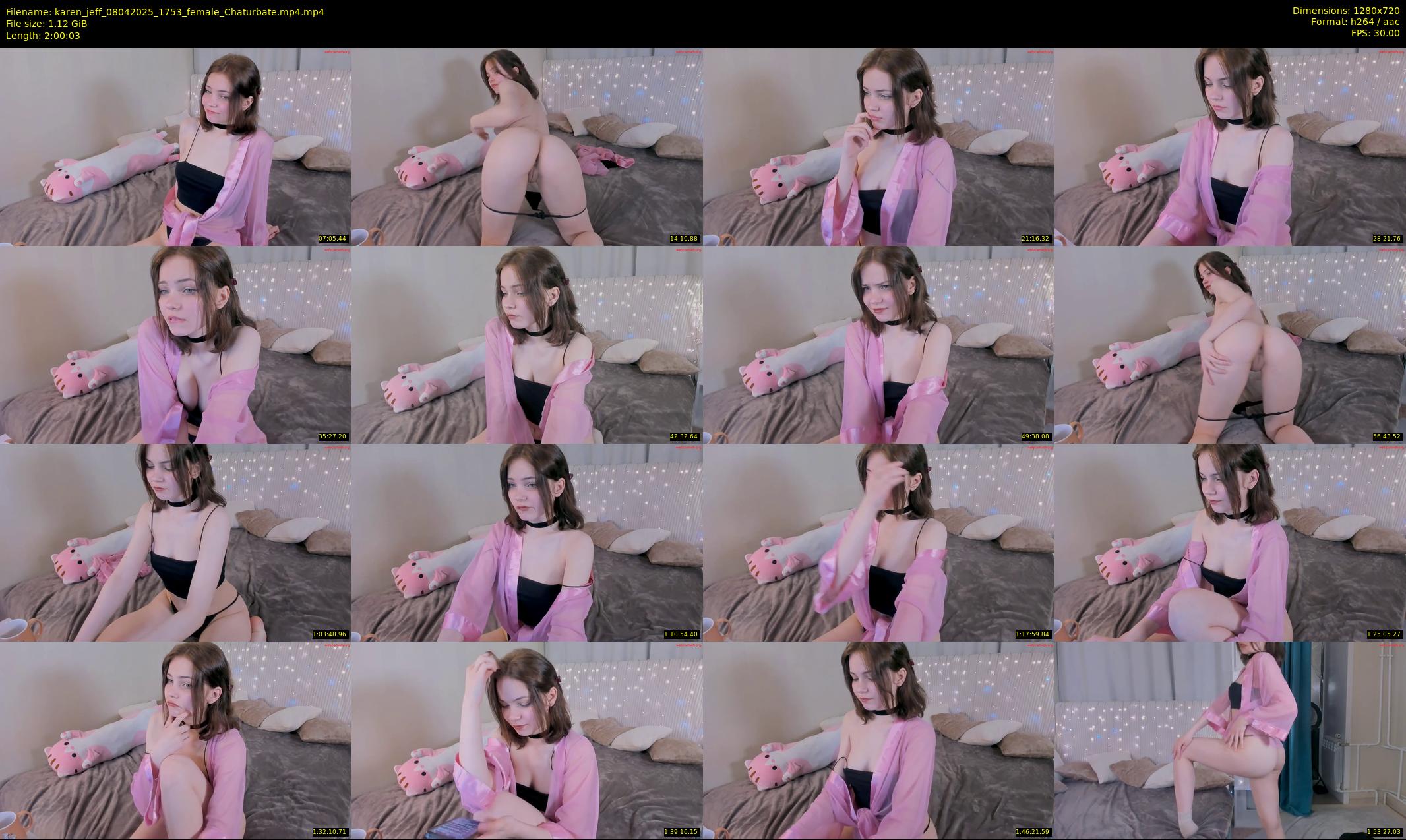 karen_jeff — 121 minute Chaturbate female cam show recording, 720p, Apr 8, 2025