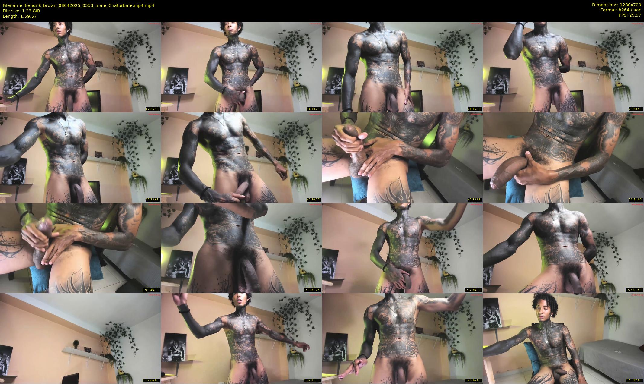 kendrik_brown — 120 minute Chaturbate male cam show recording, 720p, Apr 8, 2025
