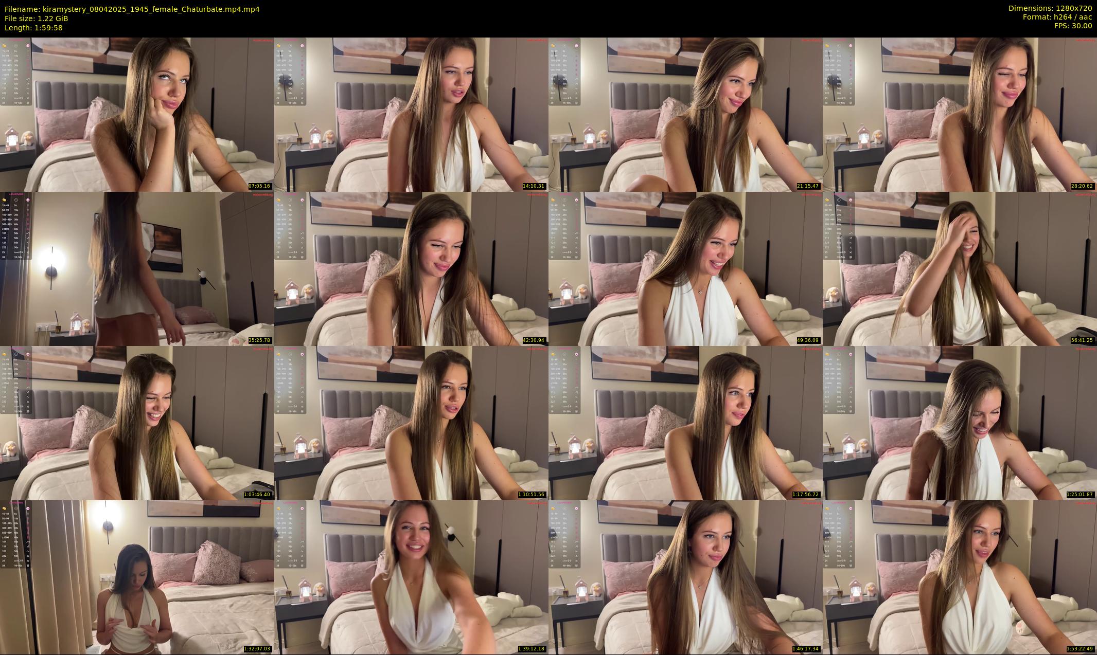 kiramystery — 120 minute Chaturbate female cam show recording, 720p, Apr 8, 2025