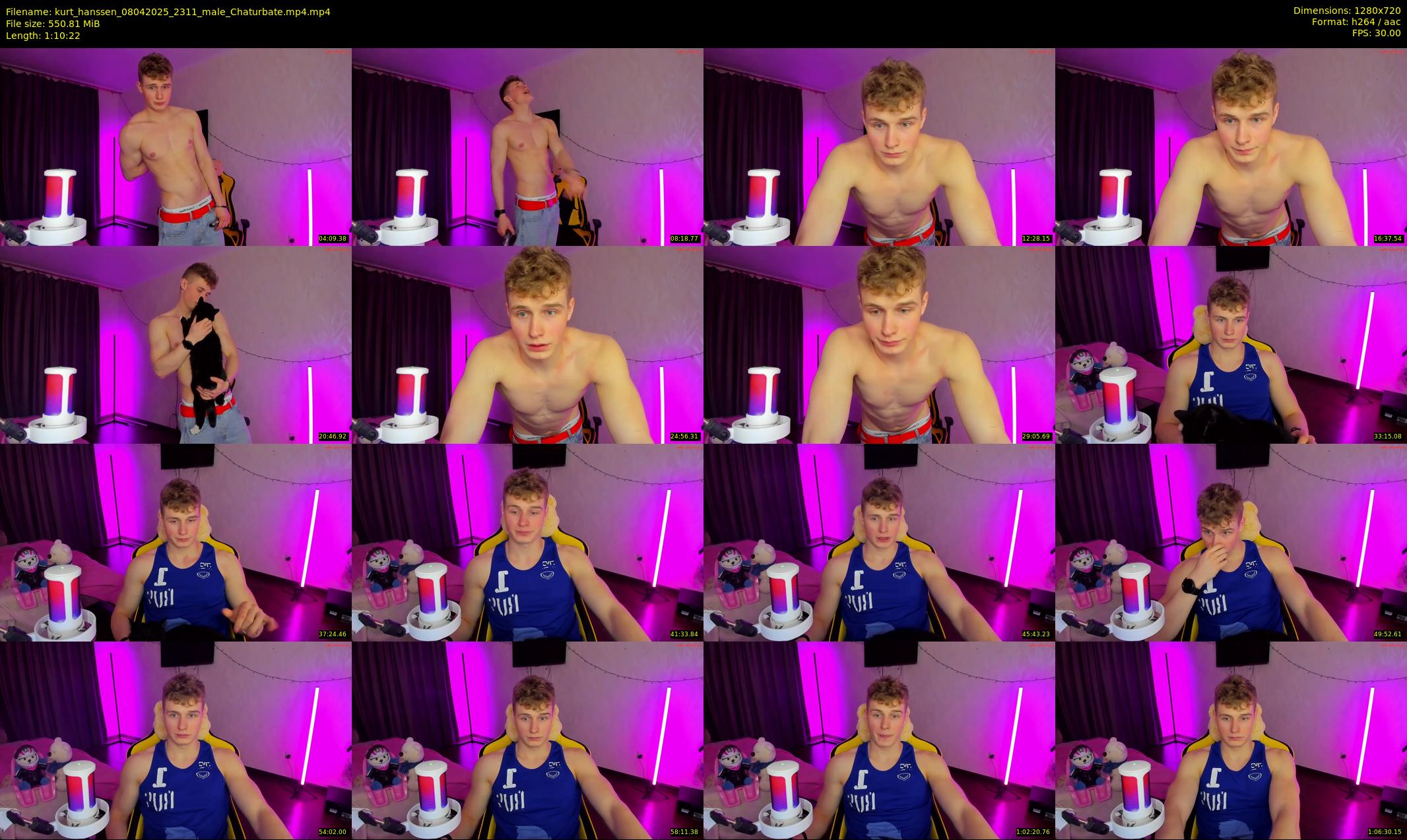 kurt_hanssen — 71 minute Chaturbate male cam show recording, 720p, Apr 8, 2025