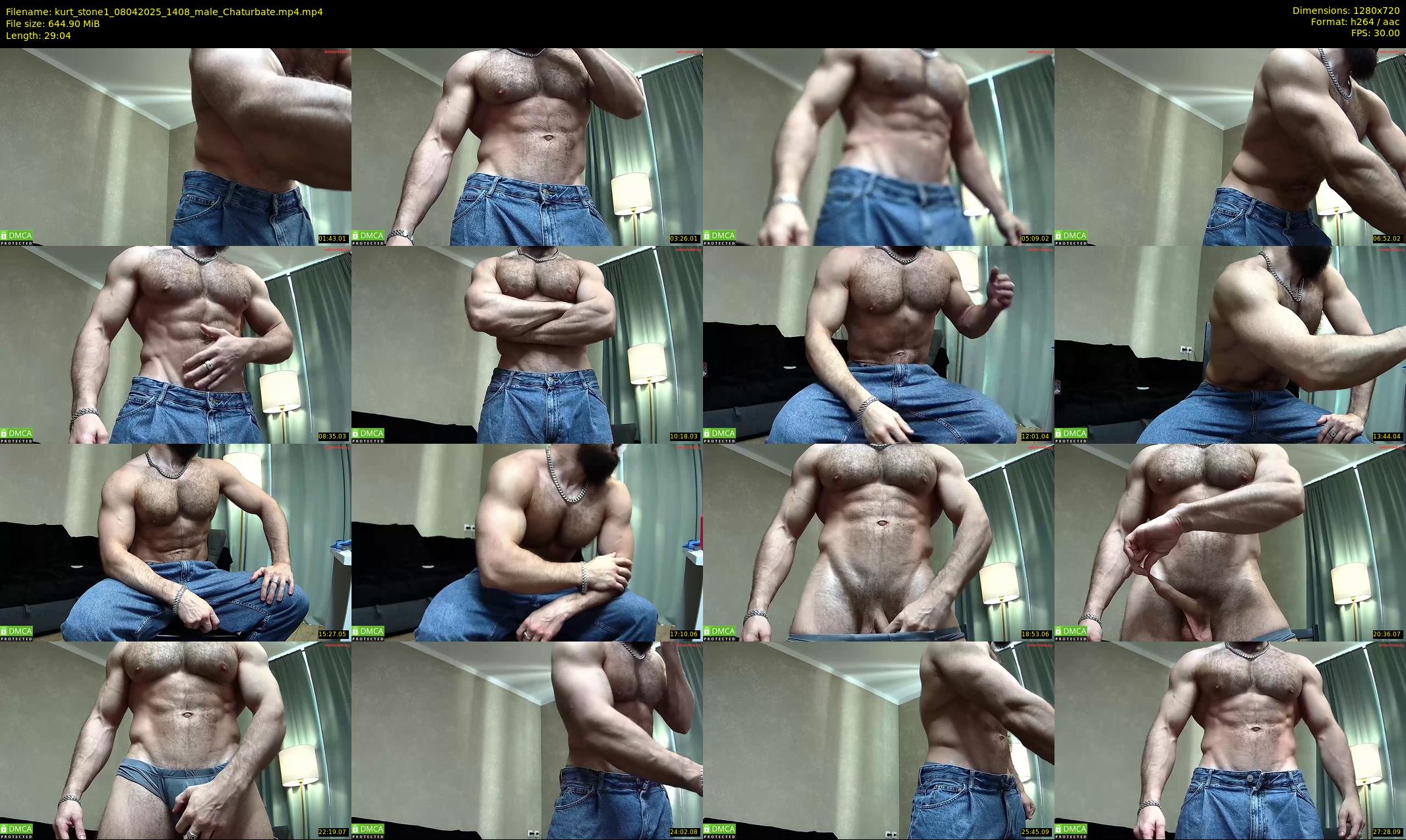 kurt_stone1 — 30 minute Chaturbate male cam show recording, 720p, Apr 8, 2025