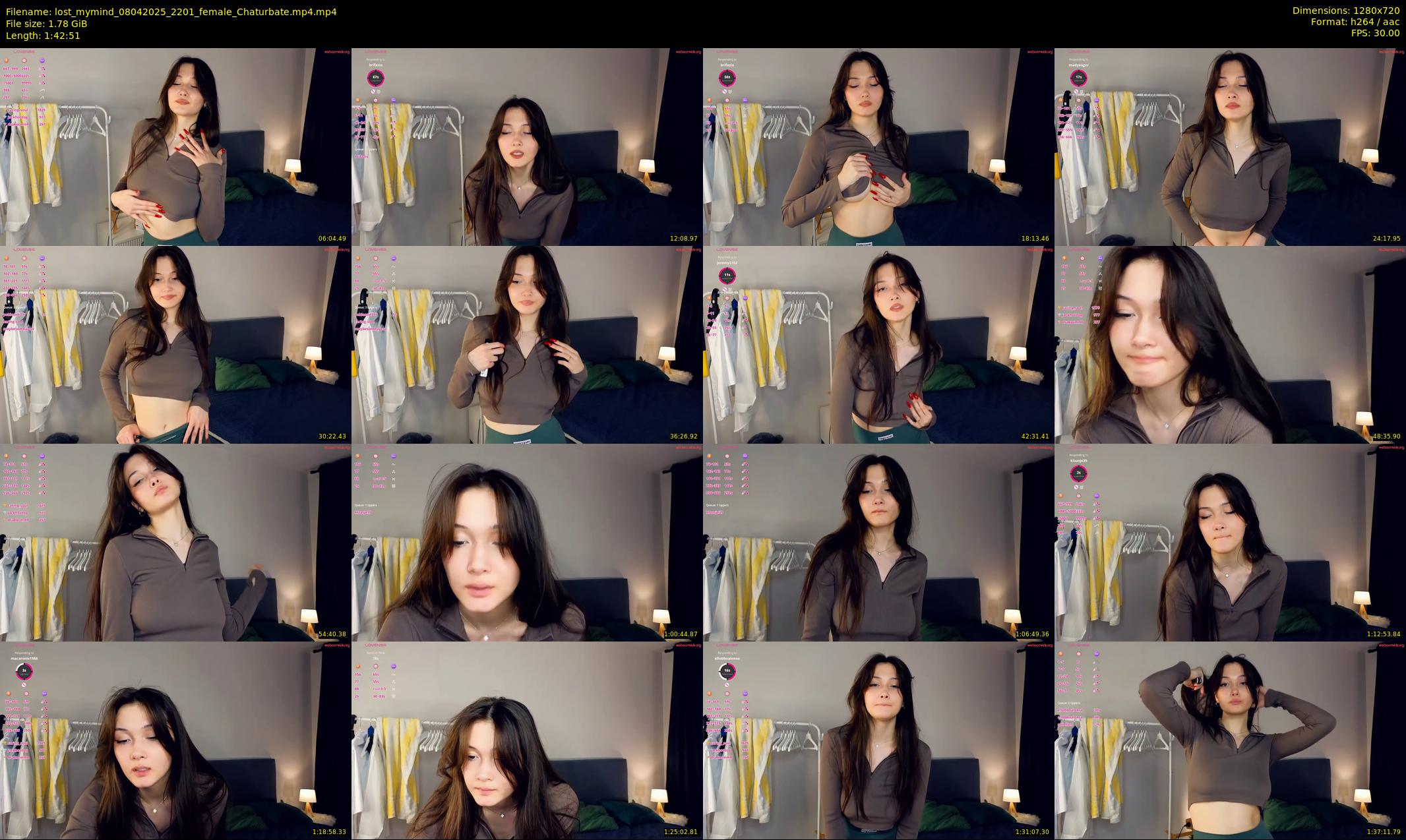 lost_mymind — 103 minute Chaturbate female cam show recording, 720p, Apr 8, 2025
