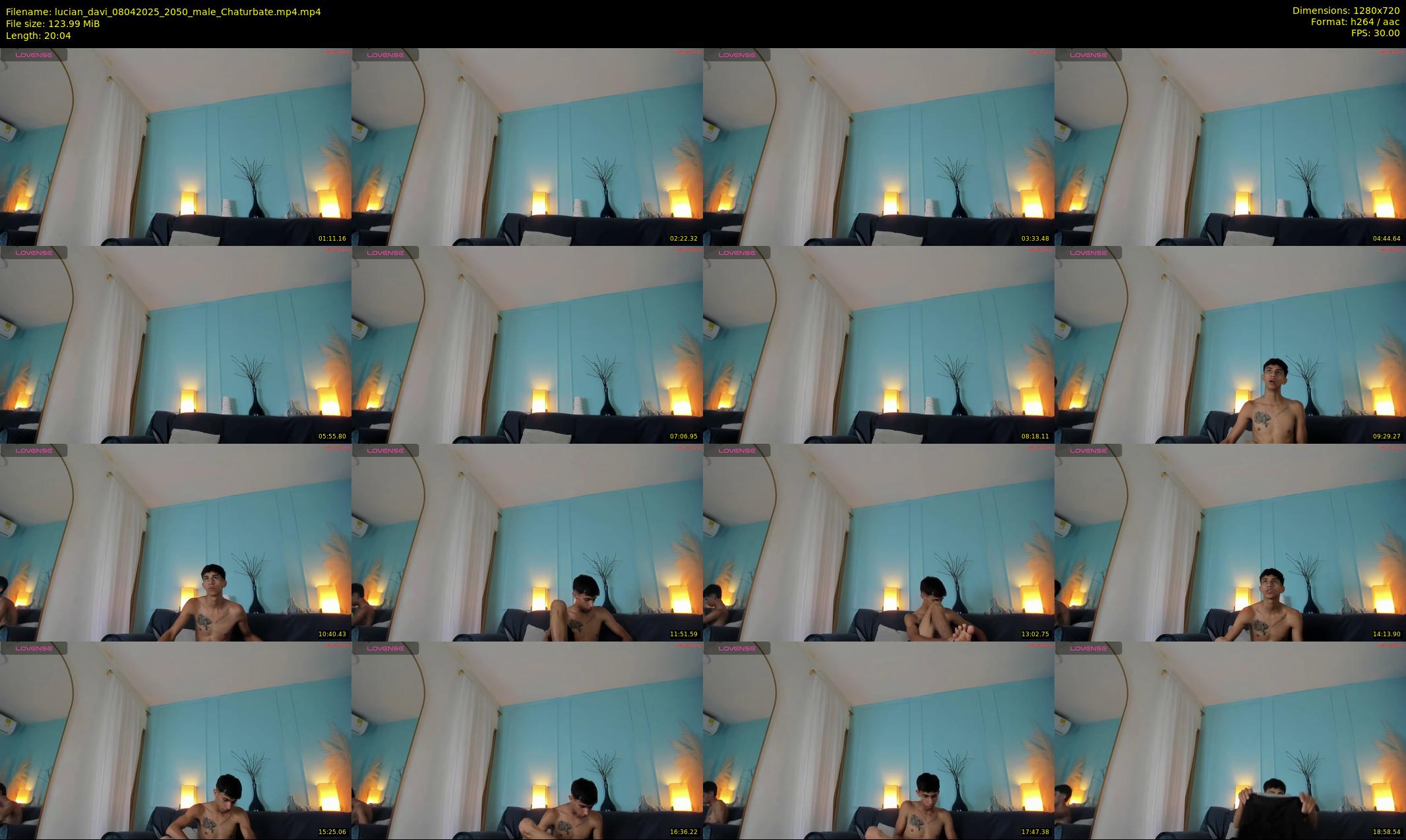 lucian_davi — 21 minute Chaturbate male cam show recording, 720p, Apr 8, 2025