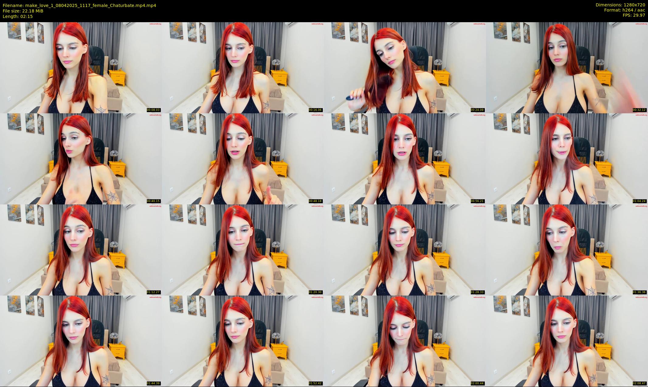 make_love_1 — 3 minute Chaturbate female cam show recording, 720p, Apr 8, 2025