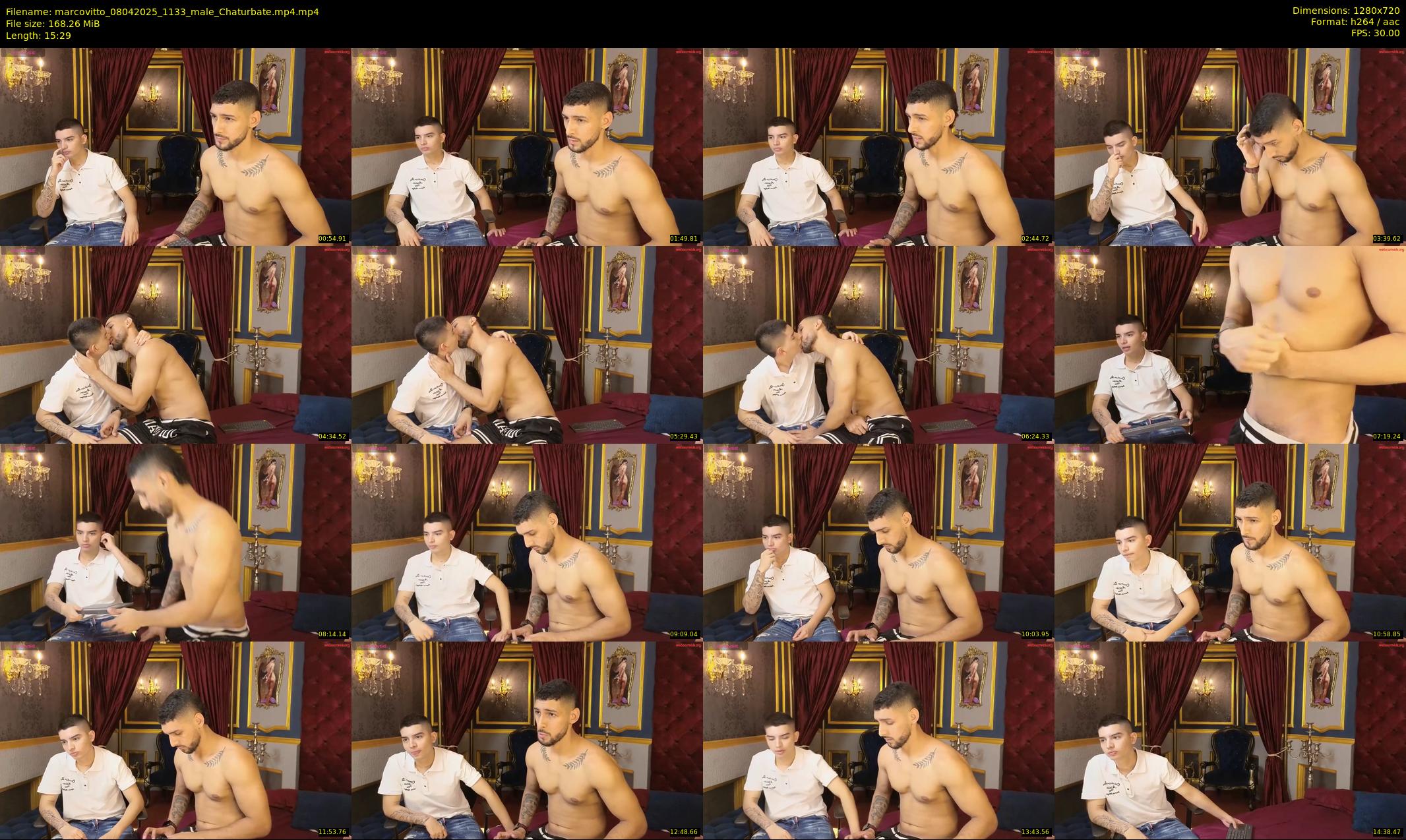 marcovitto — 16 minute Chaturbate couple cam show recording, 720p, Apr 8, 2025