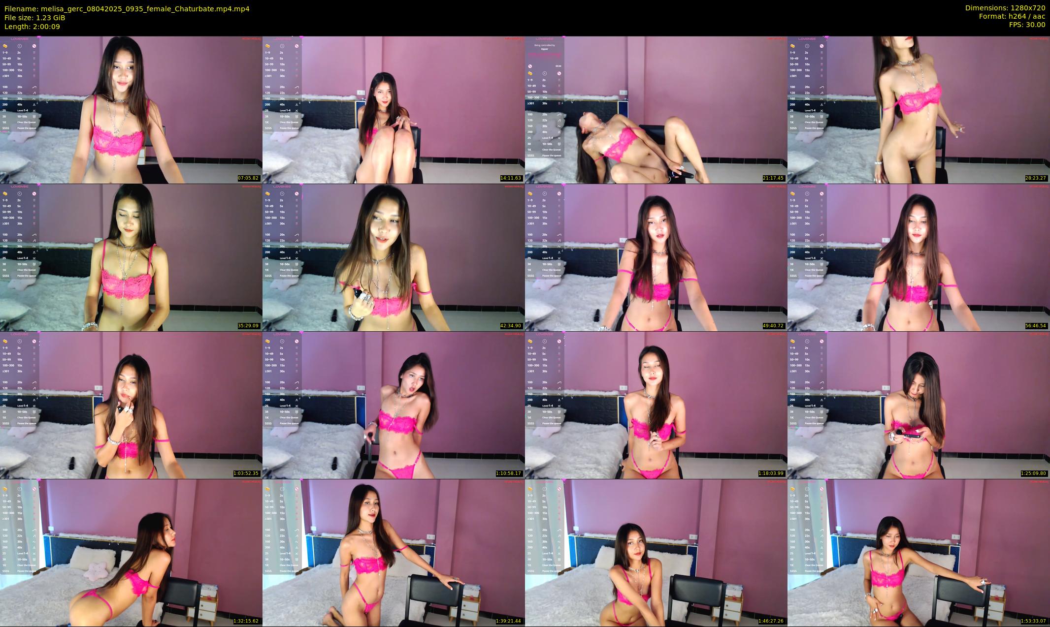 melisa_gerc — 121 minute Chaturbate female cam show recording, 720p, Apr 8, 2025