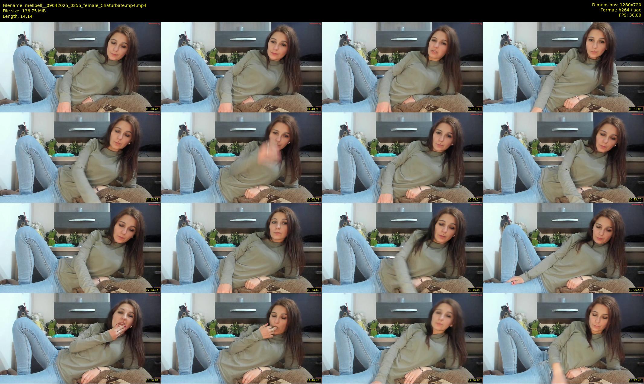 mellbell_ — 15 minute Chaturbate female cam show recording, 720p, Apr 9, 2025