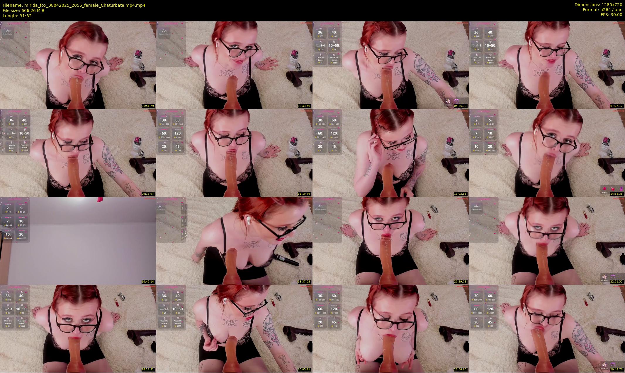 mirida_fox — 32 minute Chaturbate female cam show recording, 720p, Apr 8, 2025