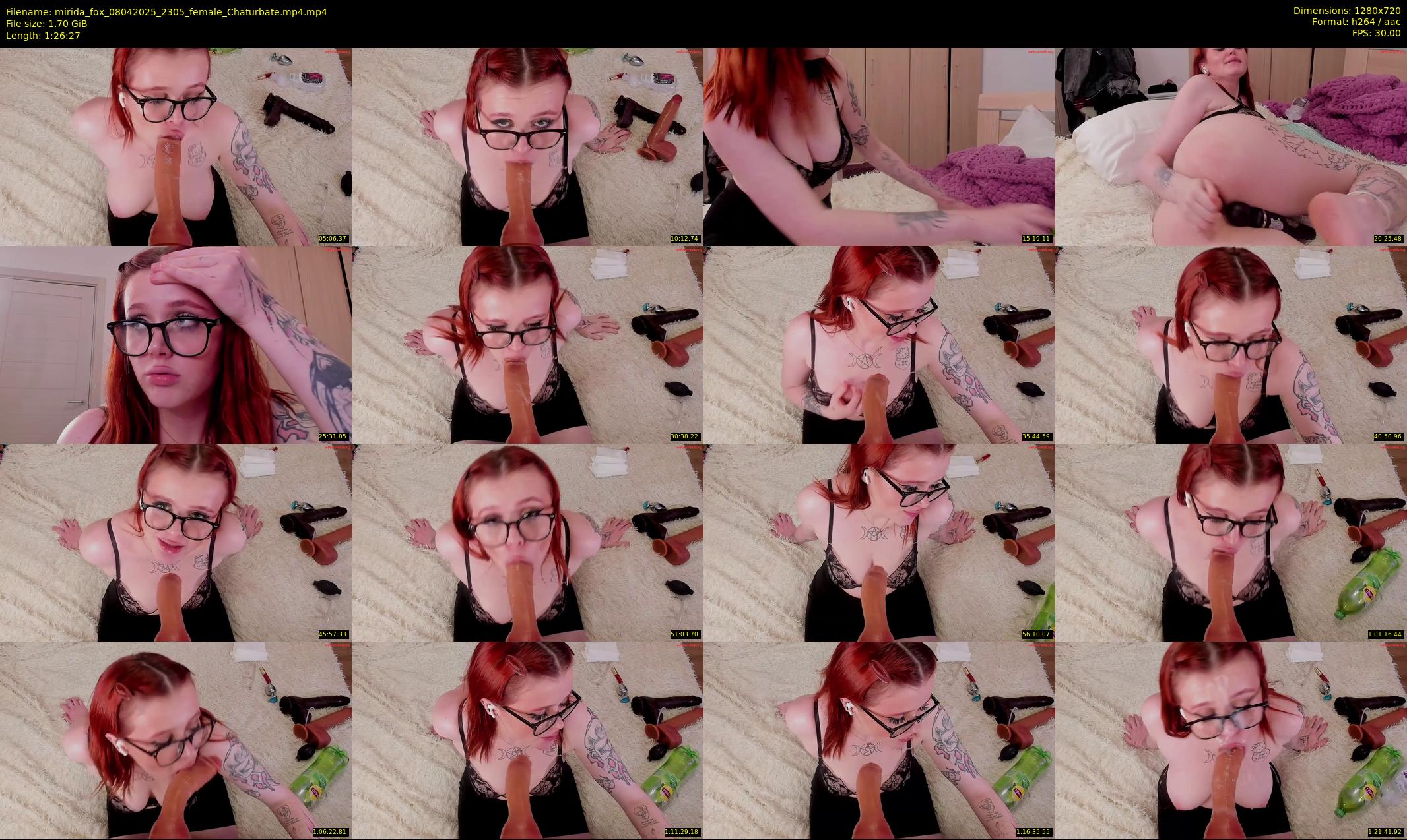 mirida_fox — 87 minute Chaturbate female cam show recording, 720p, Apr 8, 2025