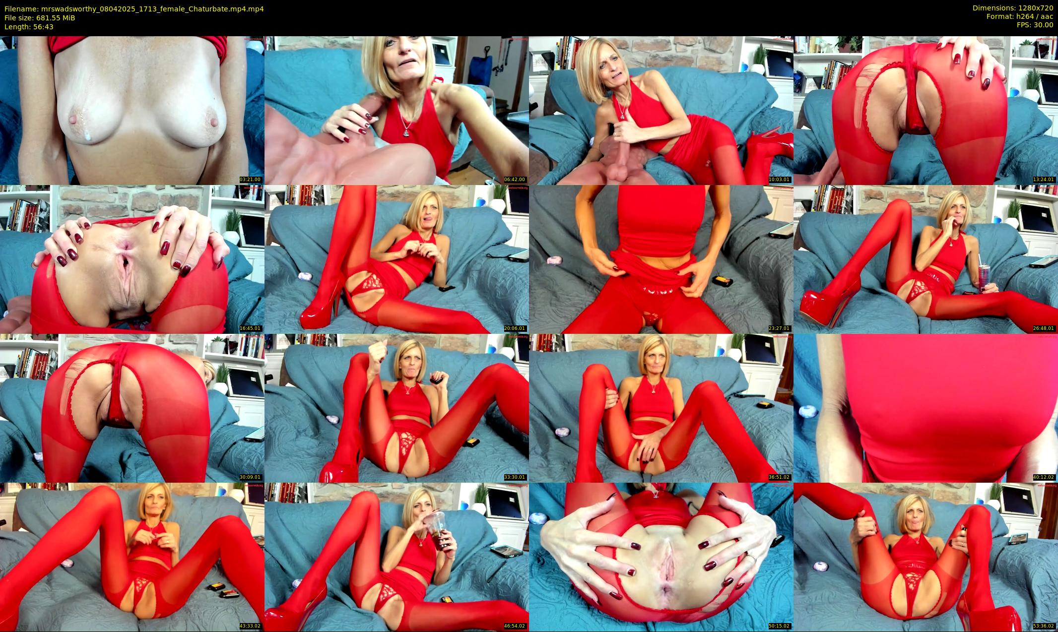 mrswadsworthy — 57 minute Chaturbate female cam show recording, 720p, Apr 8, 2025