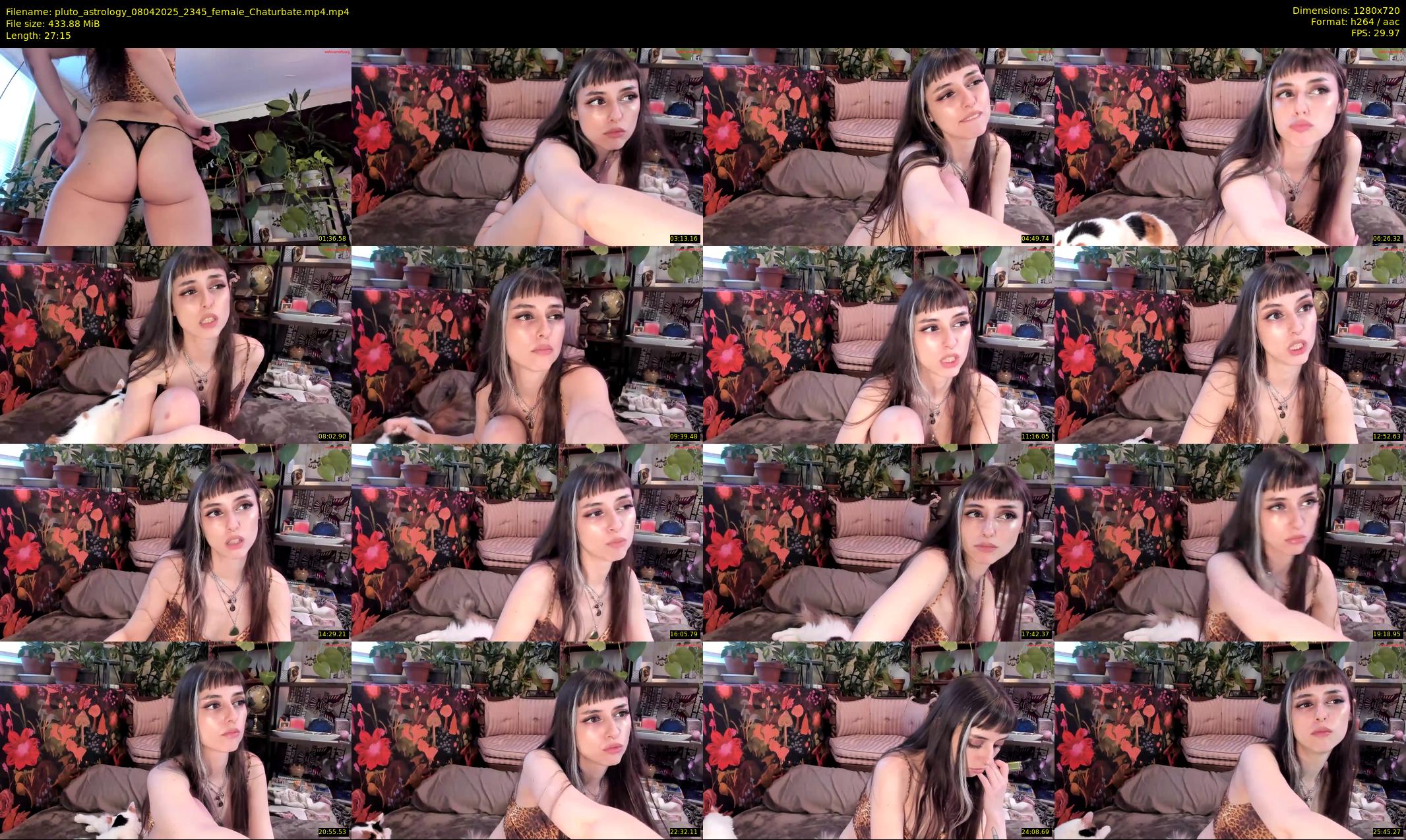 pluto_astrology — 28 minute Chaturbate female cam show recording, 720p, Apr 8, 2025