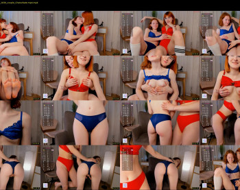 redheadscute — 55 minute Chaturbate couple cam show recording, 720p, Apr 8, 2025