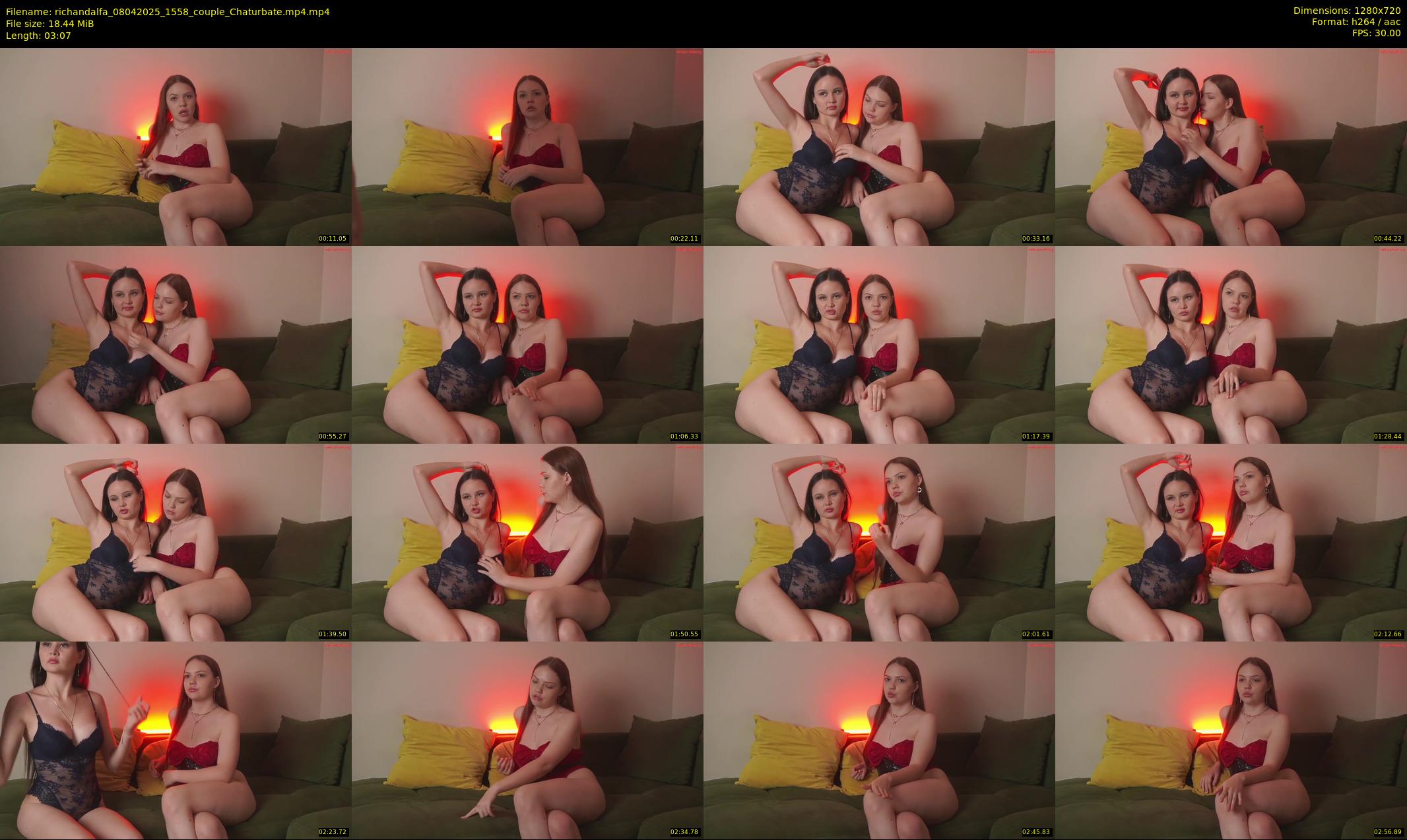richandalfa — 4 minute Chaturbate couple cam show recording, 720p, Apr 8, 2025